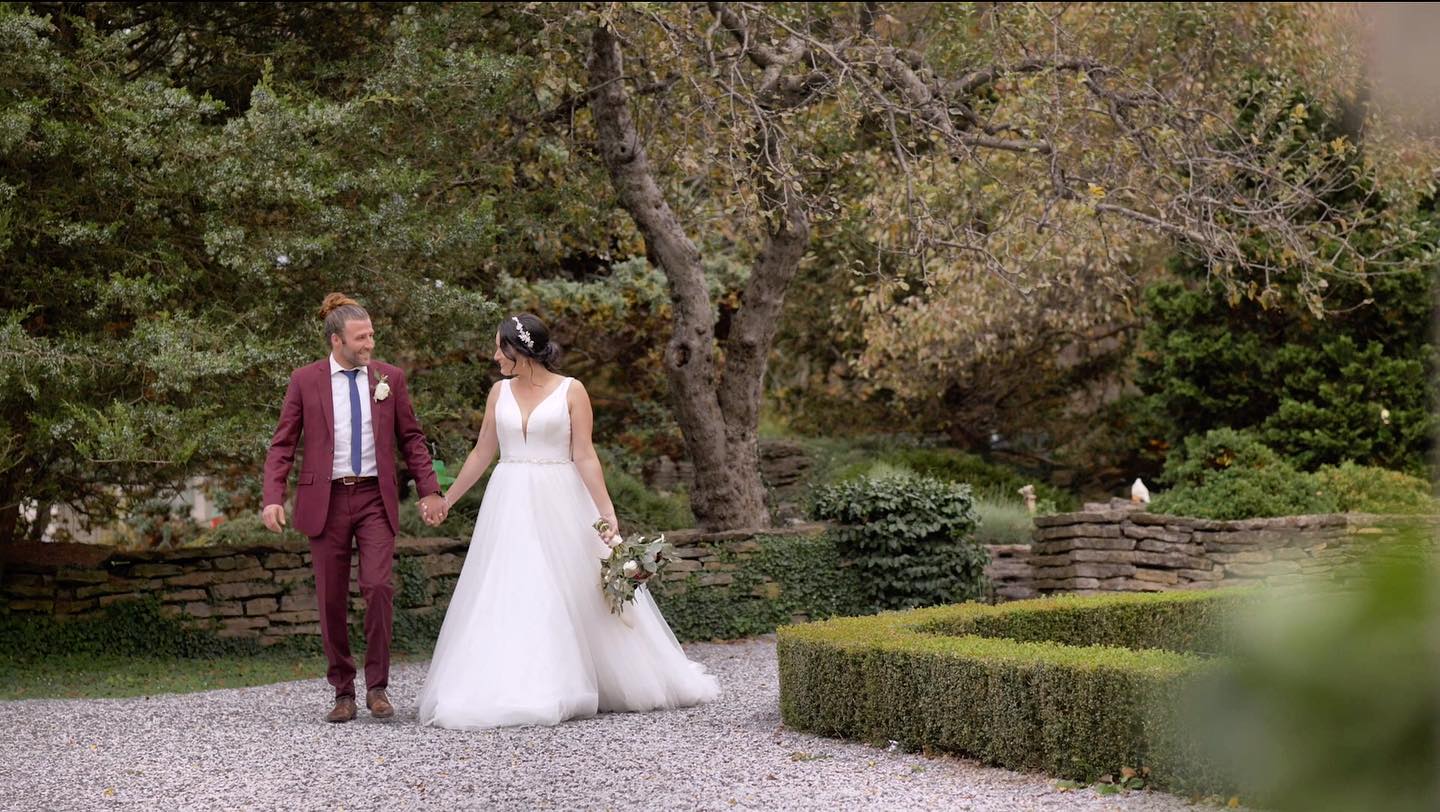 Alessandra & Cory #deplontycreativemedia #weddingvideography #wedding #weddingday #videography #lovestory #beautifulday #niagara #octoberwedding #2019weddingseason #happycouple #foreverstartstoday