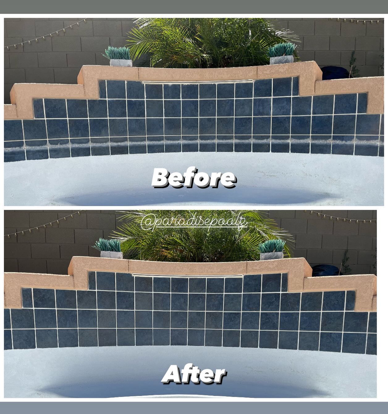 Tile makeover ππ§Ό
#pool #poolcleaning #poolmaster #poolservice #tileclean #pooltileclean #pooltilecleaning #pooltilecleaningarizona #poolmaintenance #poolmaintenanceservice #azpools #azpoolservice #azpooltechs #acidwash #chlorinewash #filterclean #poolfilterclean #poolfiltercleaning #pooldrain #pooldraining #poolpump #poolplumbing #arizonapools #arizonapoolservice #arizonapooltilecleaning