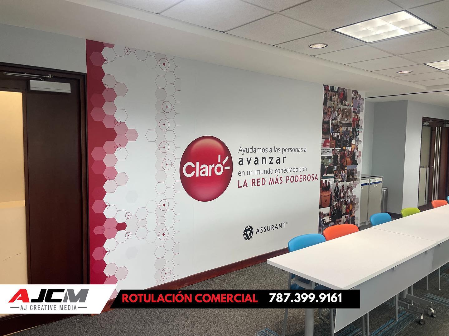 Date la oportunidad de innovar con gráficas para pared dándole otro look y una experiencia nueva a tus clientes. Trabajos todo tipo de rotulación, para más info: 787.399.9161 | www.ajcreativemedia.com #arte #impresión #instalación #graficasparapared #wallgraphics