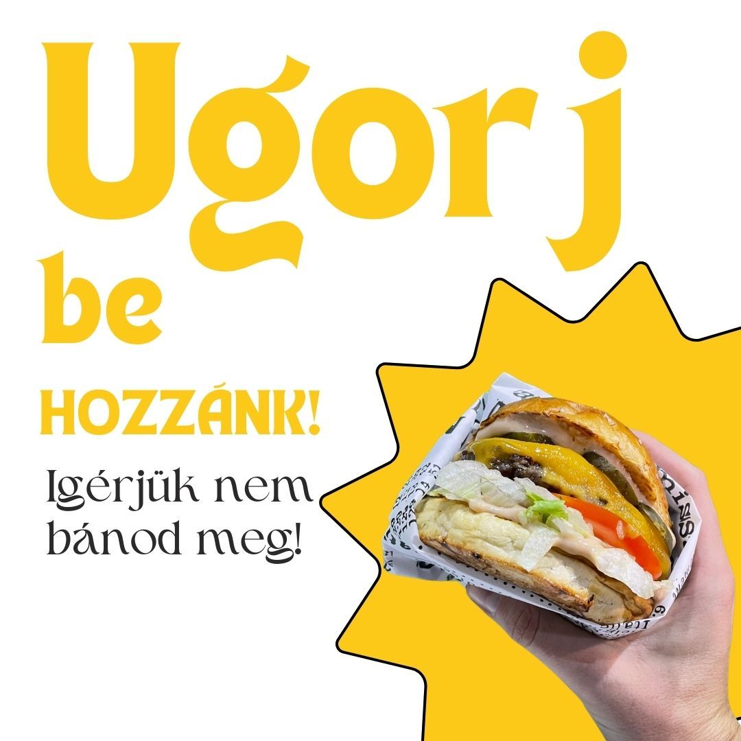 Kóstoltátok már a CHEESE DELUXE burgert? Még nem ? Ugorjatok be hozzánk! Ígérjük, hogy nem bánjátok meg!