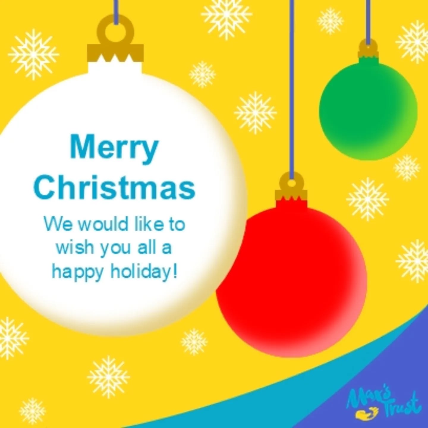 Merry Christmas from everyone at Max's Trust. We hope that you all have a joyful and peaceful time.
#InMemoryofMax #AnorectalMalformation #MerryChristmas