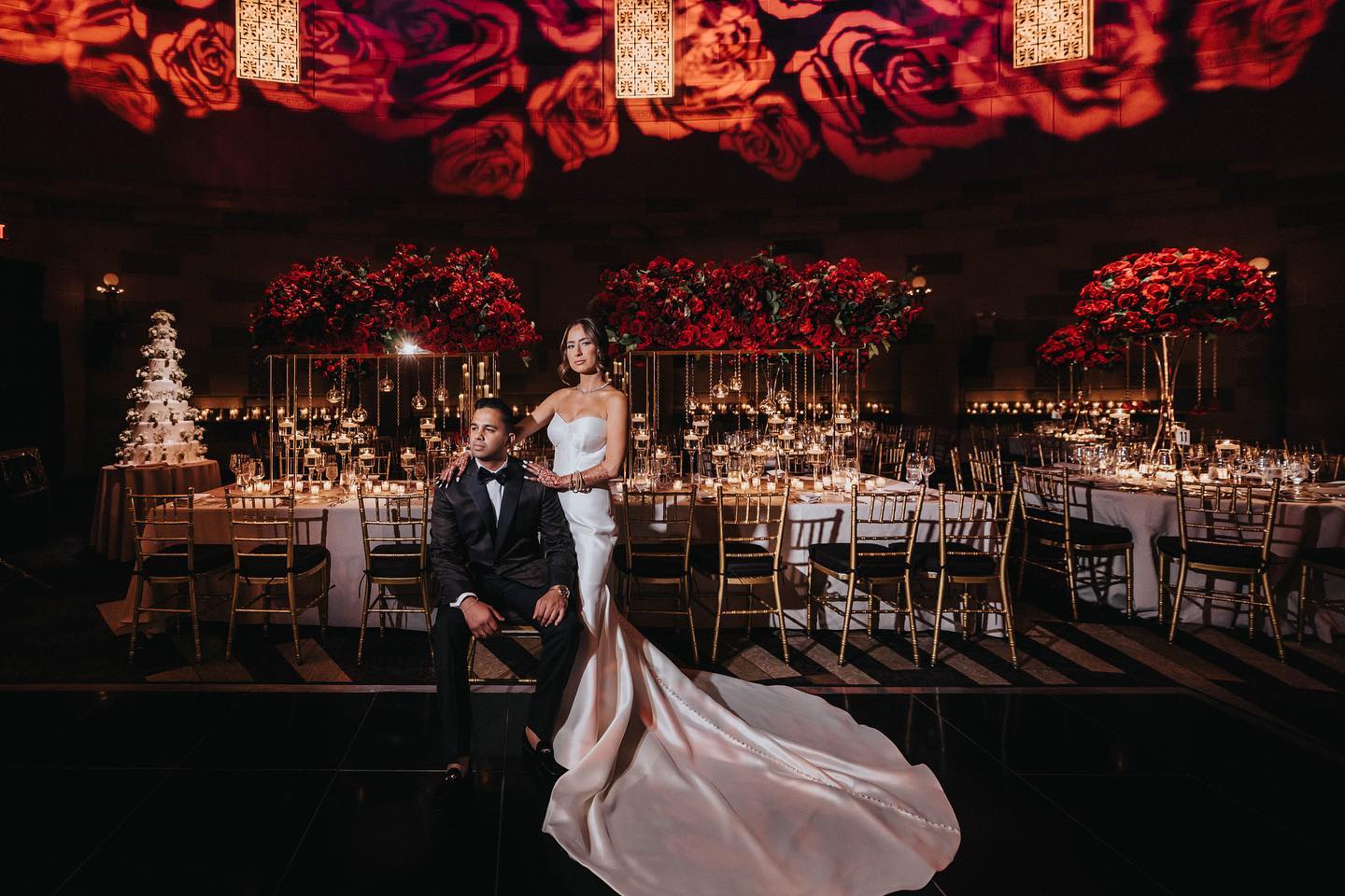 “Every once in a while, right in the middle of an ordinary life, love gives us a fairytale.”
Planning: @eventscherished
Photographer: @ptaufiqphotography
Venue: @gothamhallny
AV: @esp.nyc
Lighting: @betleymeeker
HMU for Bride: @beautybypashka
DJ: @djusaevents
Live Entertainment: @tatientertainment
Paan: @thepaanwaala
Decor: @elegant.affairs
Catering: @cga.events