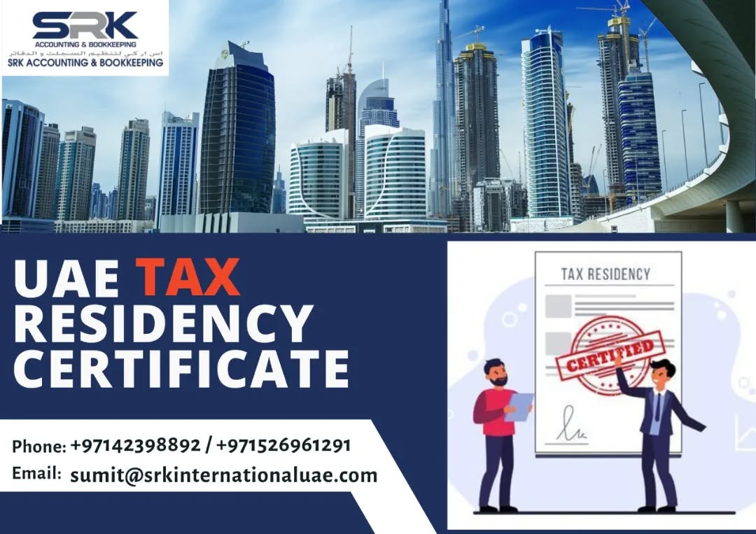 Tax Residency Certificate..
Know more about this very crucial document for individuals and business owners paying taxes in other countries.
For more information contact SRK ACCOUNTING & BOOKKEEPING.
#tax #uaetax #taxresidency #taxdomicilecertificate #businessowner #entrepreneur #uae🇦🇪