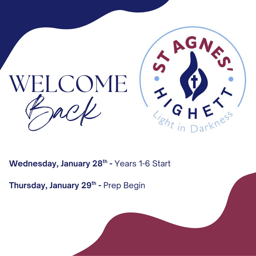 One more sleep! 🌈
Our classrooms are ready, our staff are excited, and we can’t wait to welcome our students back to school this week.
Years 1–6 begin tomorrow, with our Prep students starting on Thursday, January 29th.
We’ll gather for a short and sharp welcome assembly at 9:00am before kicking off our day together.
We’re looking forward to smiling faces, new beginnings, and seeing you all at the gate tomorrow morning.