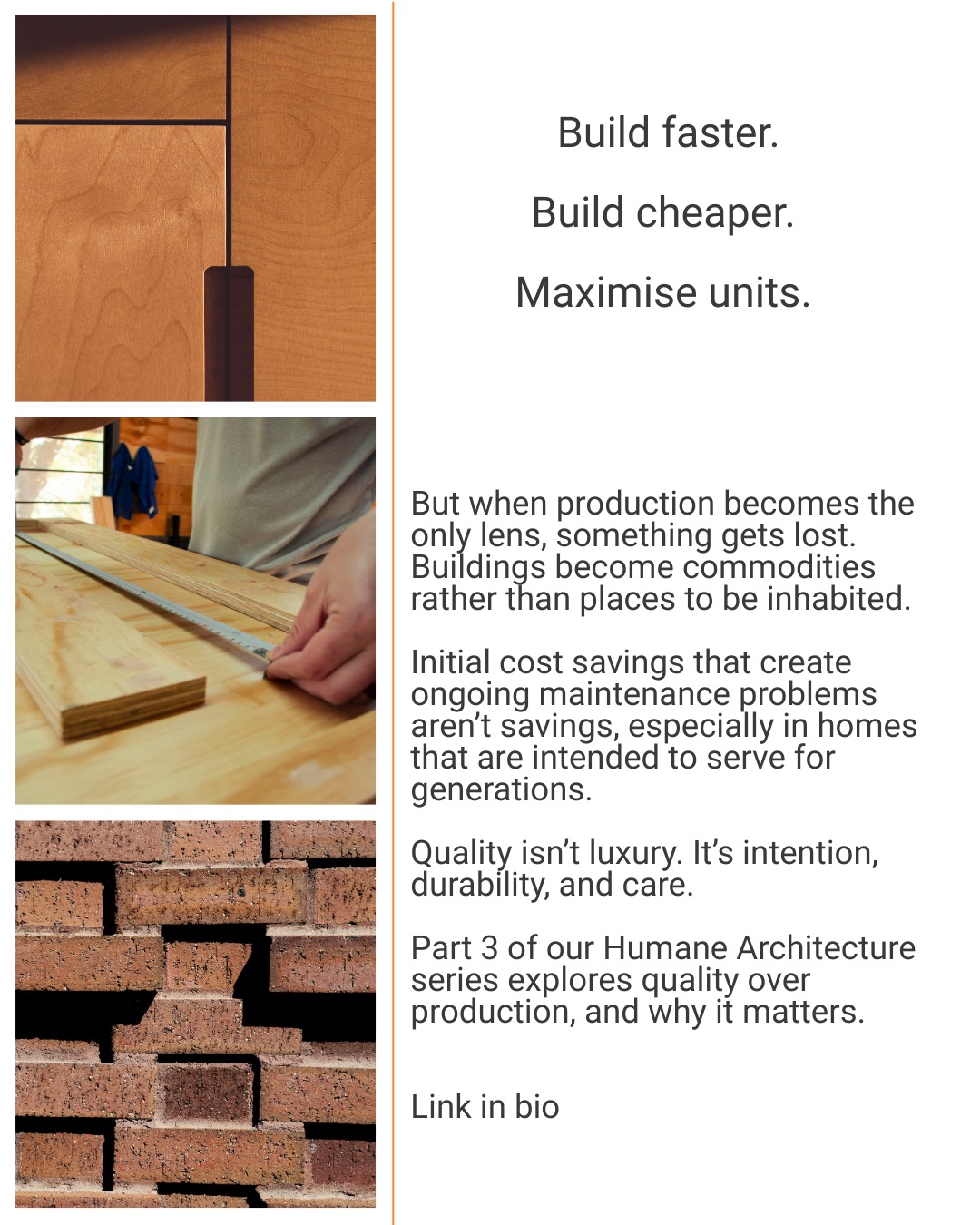 #humancentreddesign #designmatters #ontarioarchitecture #buildingcommunity #architectureforpeople #qualitymatters #affordablehousing