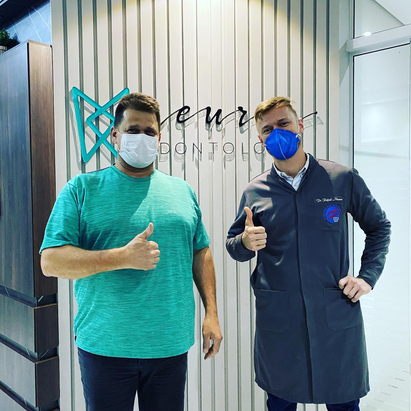 Essa semana terminamos o tratamento do nosso querido @senssandro , obrigado pela confiança e paciência! 🙏🙏😊😊😷😷