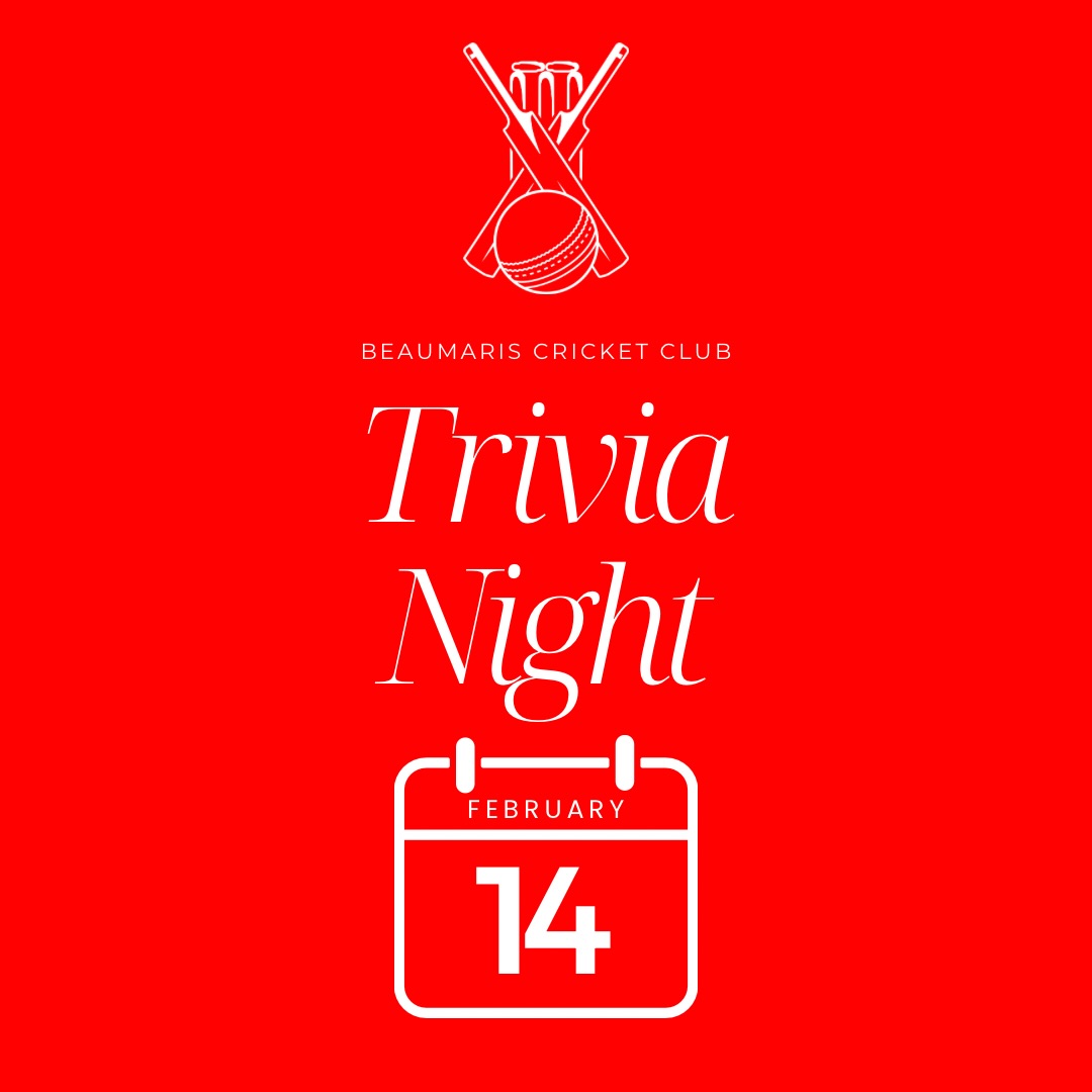Valentine’s Day plans? Sorted.
Book this in for February 14 and join us for Beaumaris Cricket Club Trivia Night.
Tickets are available via our website. Hit the link in our bio to secure your spot.
🦈