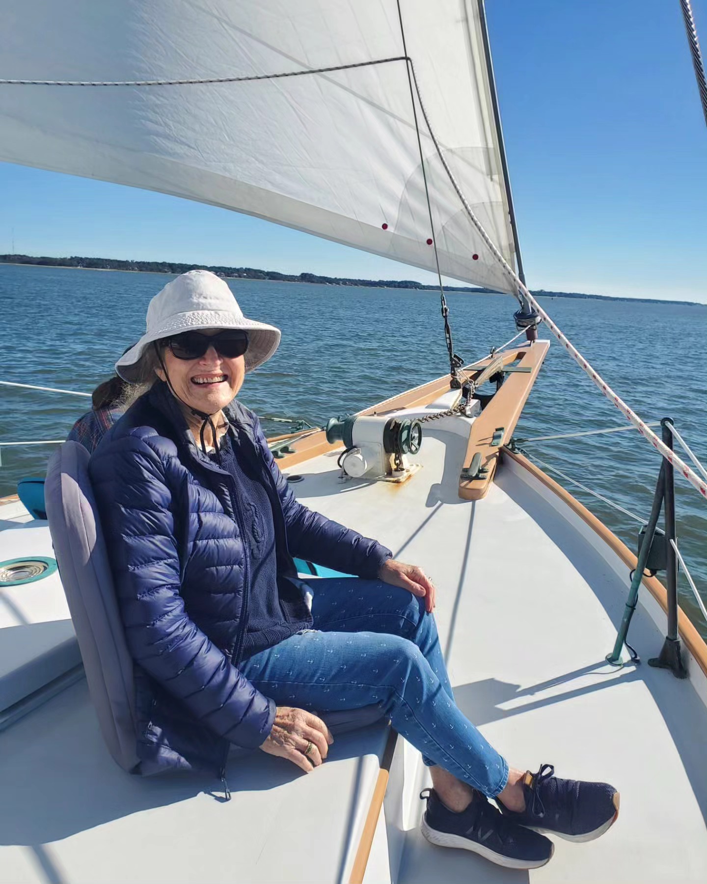 September's weather has been an absolute delight. Clear, sunny days with little to no boat traffic on the water... Can it get much better than this?
If you're still thinking about booking a sail with us this year, it's not too late! Surprise is offering private charters through September 22nd. Visit our website or call to book.
.
.
.
#greenportny #northforkli #discoverlongisland #longislandny #outeast #northforker #classicwoodenboats #southoldny