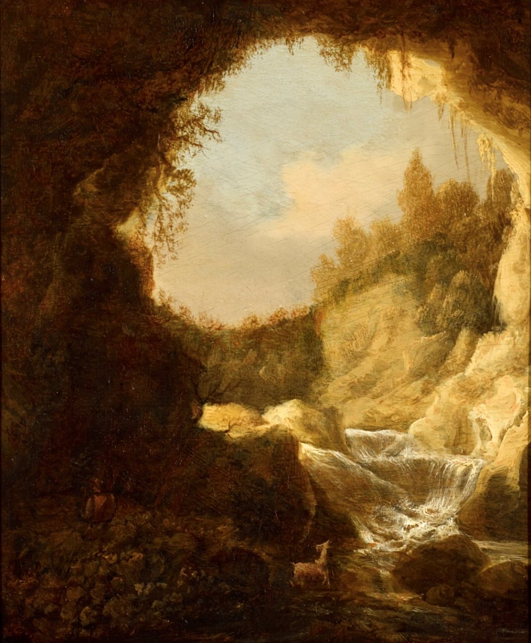 Presenting you a Brafa highlight ✨✨
Catharina van Knibbergen
before 1630 - after 1671
Grotto with Mountain Stream
Oil on panel. 23,5 x 20 cm.
Provenance: Montefiore collection, SØR-Ruschke collection
Catharina van Knibbergen was an accomplished yet long-overlooked landscape painter active in The Hague from the early 1630s until after 1671. Likely trained by her father, the painter François van Knibbergen, she pursued a professional artistic career at a time when few women were formally
recognized as painters. Her contemporary reputation is confirmed by a poem from 1634, in which she was praised as a “famous and highly skilled woman painter.”
Catharina was married twice, first to Lucas de Hen, a surgeon who was also active as an art dealer, and
later to the officer Gerard de Witte. In 1648, she became a member of the Hague Guild of Saint Luke, where she was registered under her husband’s name, reflecting the period’s conventions surrounding female artists. She later joined the prestigious Confrerie Pictura, affirming her status within the city’s artistic community.
The present panel, a dramatic and mesmerising landscape depicts the dark interior of a grotto opening onto a rocky gorge, where a mountain stream flows toward the viewer. The strong contrasts of light and shadow, the monumental rocks, and the refined palette create a powerful, almost romantic vision of nature. Light, water, and figure are held in a powerful harmony; a testament to her artistic personality
preserved in time ❤️
On view at stand 132, looking forward to seeing you!
#femaleoldmaster #brafaartfair #arthistory #femaleartists #oldmasters