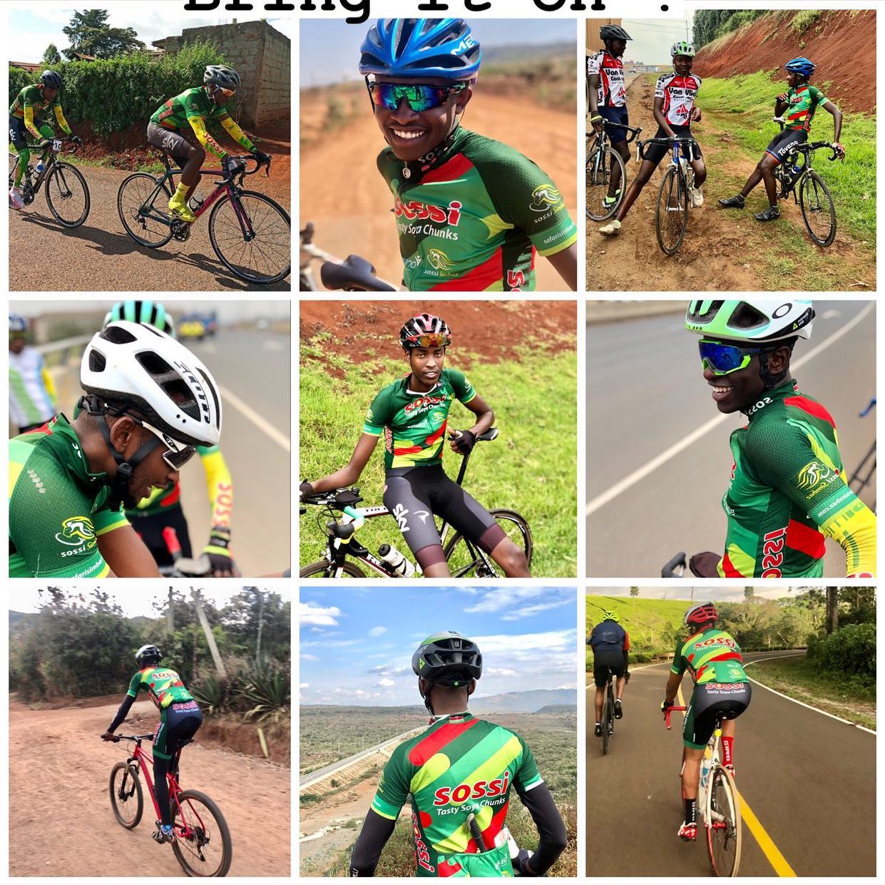 2021 Bring it on !
.
.
.
.
#sossisoya #safarisimbaz #bicycleschangelives #2021