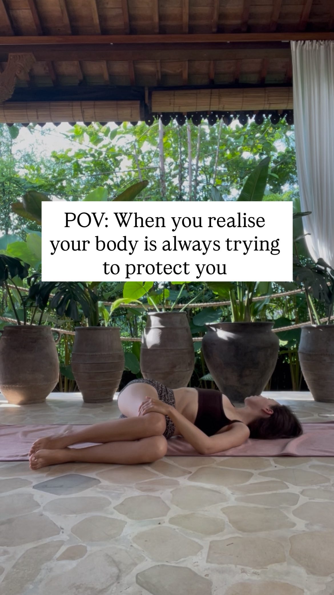 I felt a twinge of sadness arise as I started writing this.
Because I can see where I’ve treated my body as the enemy.
When really, all this time it’s been on my side.
Every skin issue.
Every hormonal imbalance.
Every IBS flare up.
Has been my body’s way of showing me ….
• Where a relationship or situation has been misaligned.
• Where I’ve been suppressing emotion or shaming parts of myself.
• Where I’ve been restricting and depriving myself of nourishment.
• Where I’ve been hiding and dimming my fullest expression.
But accompanying this sadness is a wave of relief and gratitude.
🤎 In realising, that my body is always trying to protect me.
Most of the time, signalling where nourishment is needed.
Because the truth is, we are a team in constant dialogue, until our last breath. Forever, teaching each other how to be.
💭
How can you nourish your body right now?
What is it trying to tell you through physical symptoms?
#BodyTalk #bodykeepsthescore #SomaticCoach #BodyCare #somatichealing