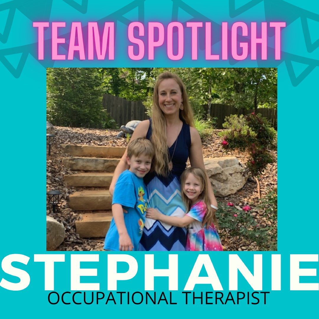 This week’s Team Spotlight is on our practice owner and occupational therapist, Stephanie.
What made you want to go into OT?
I actually floundered for a while after undergrad. I was going for a Ph.D. in experimental psychology and figured out that it wasn’t for me. I was trying to figure out what I could do with my psychology degree that was clinical/hands on, that would be also helping people. My friend who was in school for school psychology at the time (Hi, Dr. Emma!) told me I might be interested in OT. When I looked into it I thought it sounded like something I could really enjoy.
What do you think helps children and families reach successful outcomes?
Building trust and a personal relationship with families. In my opinion, there should be nothing intimidating about a therapist, or they’re doing it wrong. They are there to help you and meet you where you’re at, be flexible, forgiving, thoughtful, and communicative. When families realize the therapist is not judging them and instead focused on meeting their needs, it all gels.
Where did you grow up?
I’m from Long Island, NY and grew up swimming and sailing. But you’ll be hard-pressed to find my accent. It is pretty mild now (I think?).
What is a fun fact about yourself? I love to do unusual things (e.g. dolphin training, hip hop dancing, handbalancing, going to Guatemala to learn Spanish, just to name a few!).
Also, my kids, Jeremy (7) and Caroline (5) are the unofficial Triumph spokespeople. They enjoy creating social media content with me so parents can more easily see activities and suggestions in action.
What is the best part about working with kids?
I love to celebrate every little win. Their energy and enthusiasm is contagious. There is nothing better than becoming their buddy and watching them grow.
#occupationaltherapy #occupationaltherapist #peditricot #pediatricoccupationaltherapist #pediatricoccupationaltherapy #pedsot #pedsotlife #naturebasedtherapy #naturetherapy #naturebasedot #psychologymajor #uncgrad #longislandgirl #newyorker #practiceowner #dolphintrainer #handbalancing #momoftwo #momlife #businessowner #womeninbusiness #carymoms