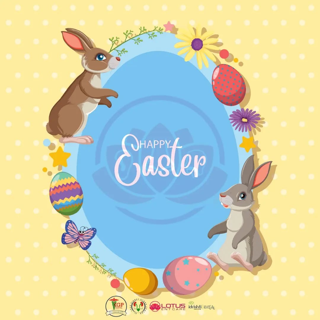 Happy Easter
Wishing you all good health and happiness