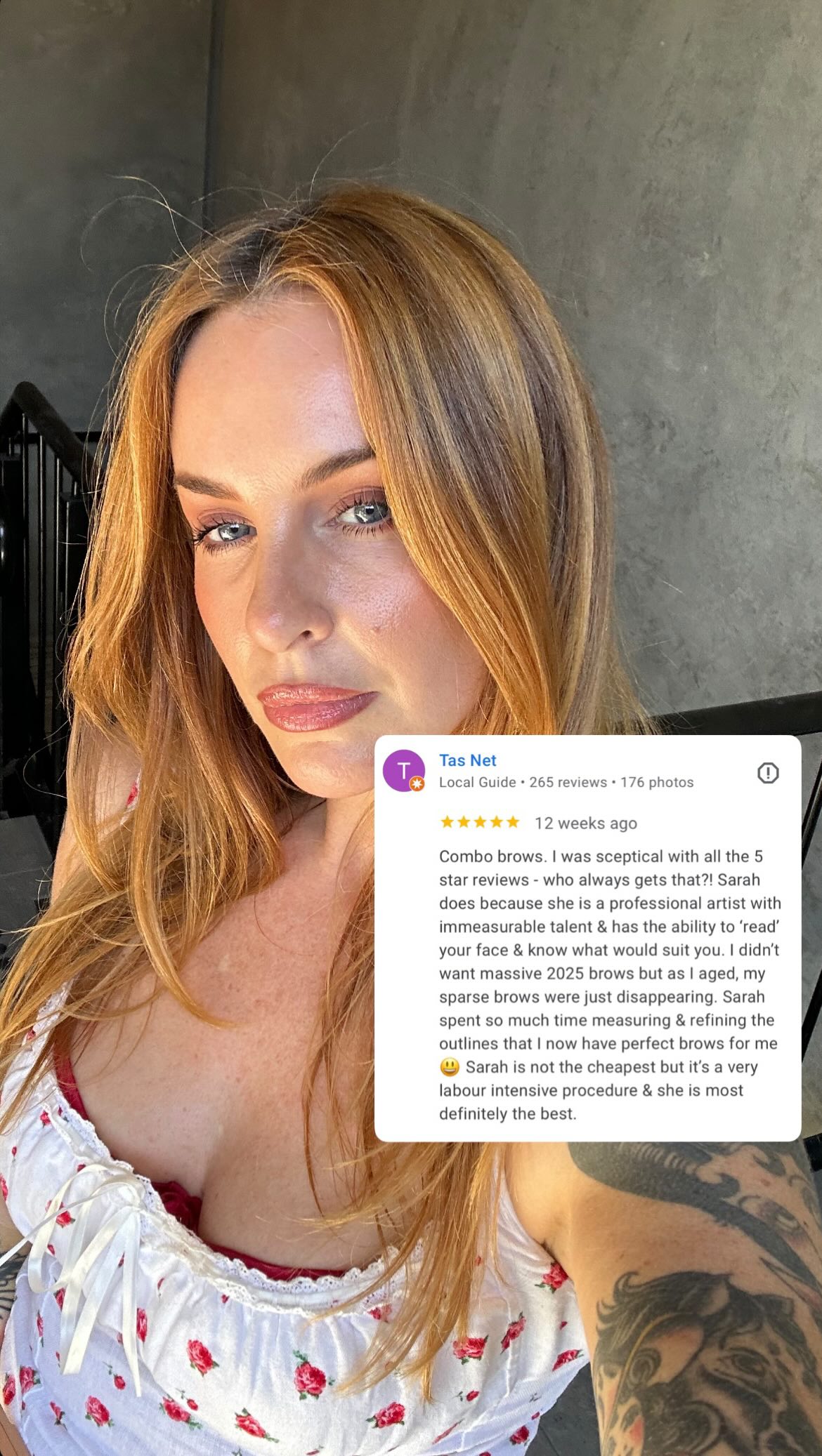 Loved making these for an absolute angel to boot! She travelled all the way from Emerald, twice! To see me for her new brows 🥹
~ Feather Touch Brows
~ Lasts 1/2 years
~ Aritist: Sarah Lea
~ PhiBrows Royal Artist
~ Southport, Gold Coast 📍
~ Bookings & Info:
www.sarahleabrows.com