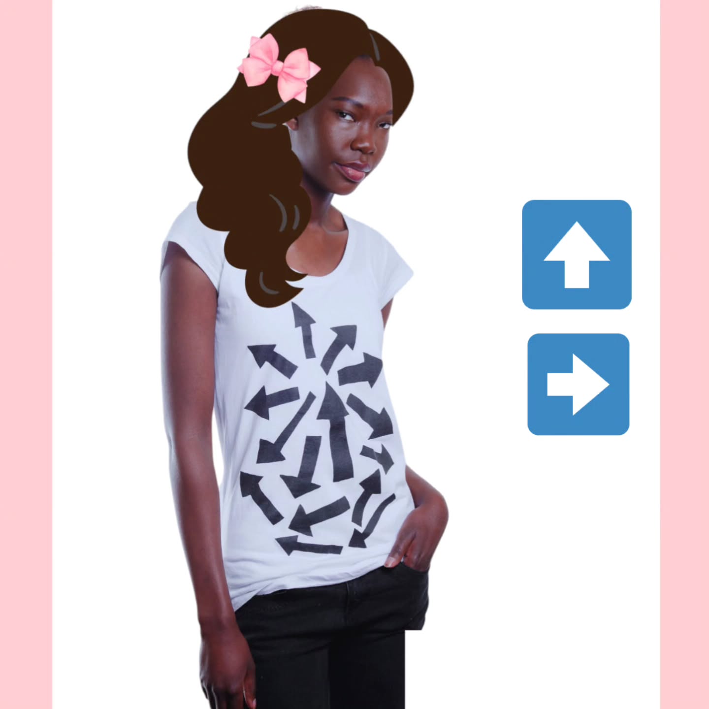 Have you found your way? Your style? Your "you".
Find this sustainably tee here ... www.creation26.com/
#arrow #ladiestee #fairtradefashion #fashionstyle #ladiestshirts