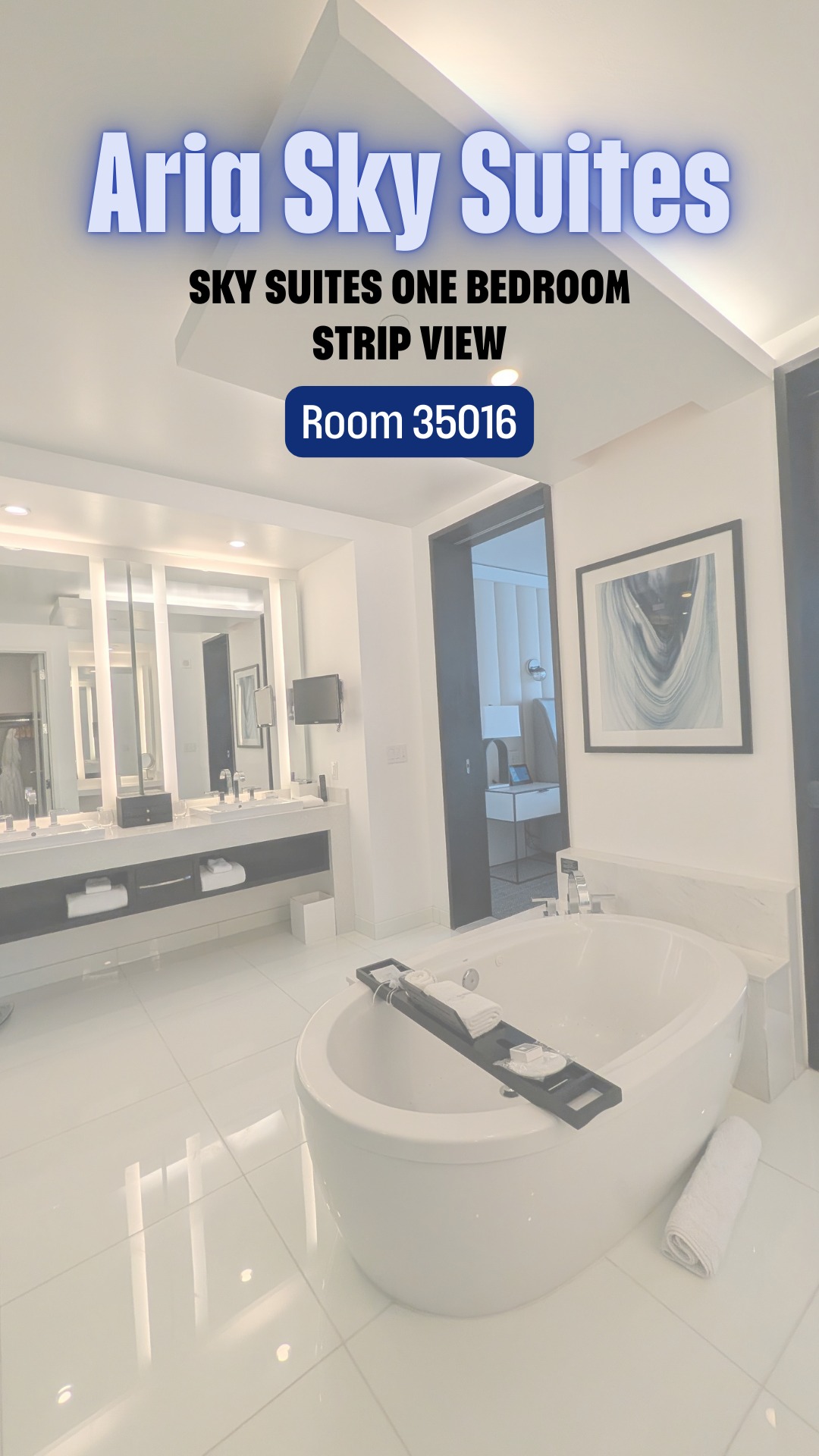 Welcome to Room 35016 at Aria Sky Suites Las Vegas. This One Bedroom Strip View Suite is pure luxury from the moment you walk in.
✨ What you get in this incredible space:
🚽 Powder bath near the entry
🛋️ Spacious living room
🍽️ Separate dining room
🍸 Wet bar with a personal fridge
🛏️ King bedroom with Strip views
🛁 Primary bathroom with a jetted soaking tub
🌡️ Steam shower that feels like a spa
🚽 Water closet with a warming bidet
👗 Huge walk in closet
🧴 Tons of luxury bathroom amenities
If you want to feel like royalty in Vegas, this suite is the way to do it.
📍Aria Sky Suites | Las Vegas
Link in bio for more luxury hotel tours
#AriaSkySuites #LasVegasHotels #SkySuites #LuxuryTravel #VegasViews #HotelTour #VegasVacation #TravelCouple