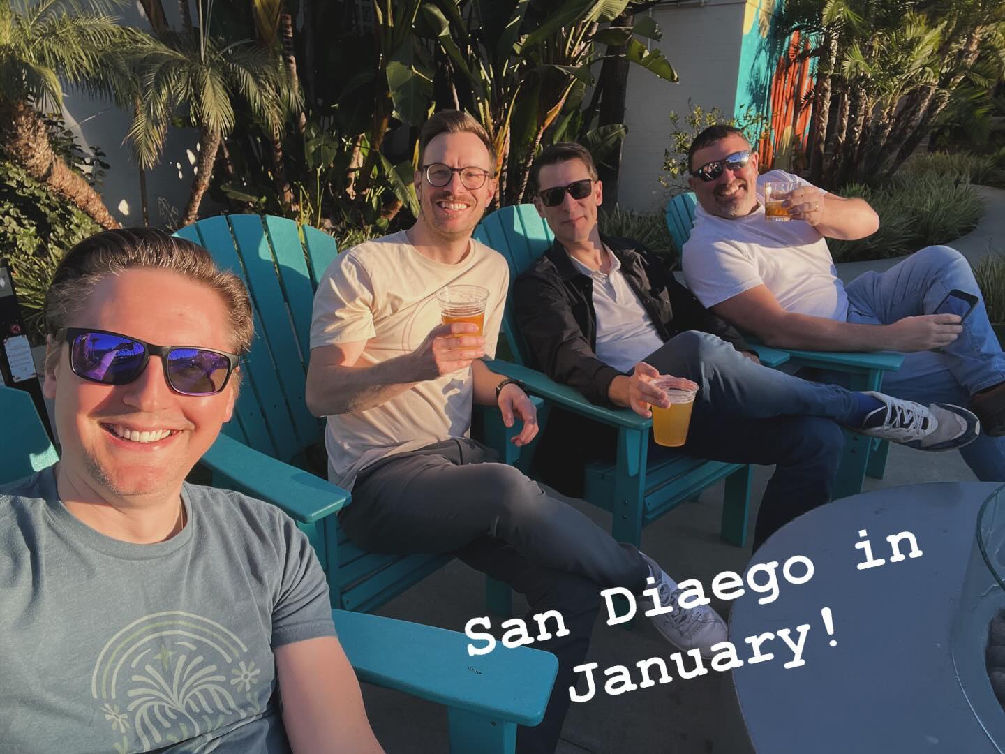 Annual pilgrimage to PAG in San Diego! Great friends and great times.