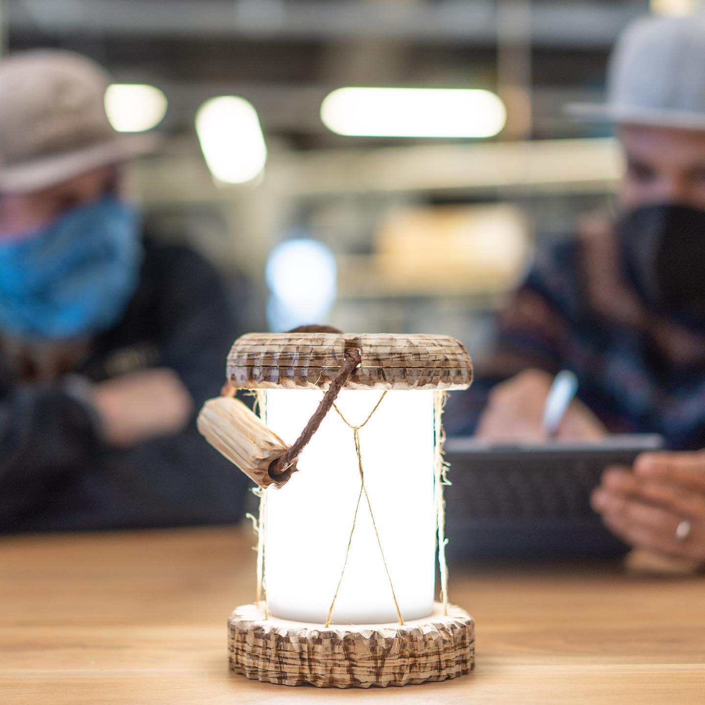 Is it a lantern... or a house for fairy-like creatures? Well, I guess that’s up to your imagination 😉
Photo credit: @taylor.l.williams
@flightschoolstudio
.
.
#prototype #prototyping #propdesign #cncrouter #cnc #cncmachining #fabrication #digitalfabrication #fabricationlife #design #craft #maker #makersofinstagram #makers #builder #makersgonnamake #makeyourmark #makeyourmarkgarland #hapticworkshop