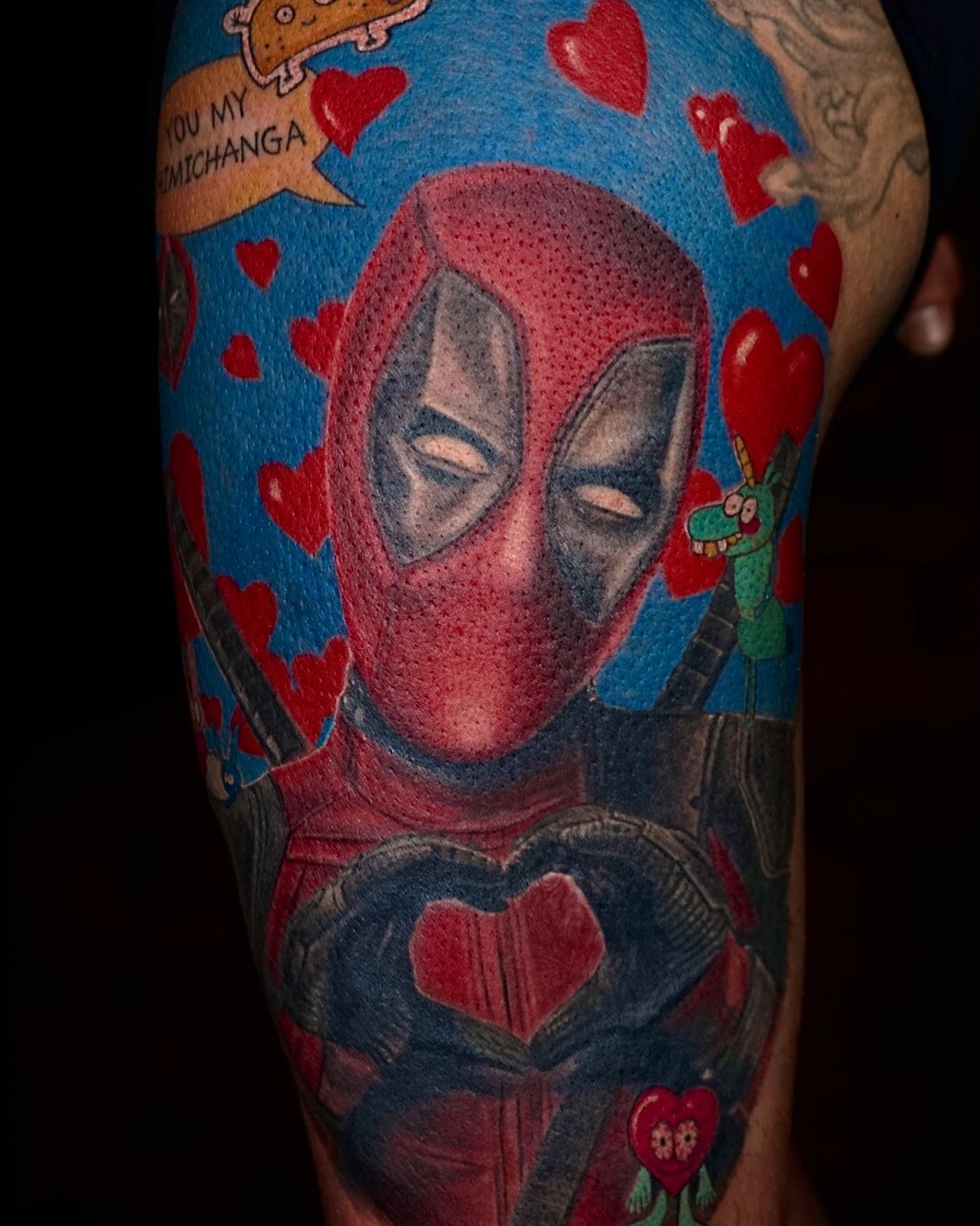 Love from DP ❤️❤️🩹❤️🔥💔❣️
⠀⠀⠀⠀⠀⠀⠀⠀⠀⠀⠀⠀⠀⠀⠀⠀
Done by @heimatattoo
⠀⠀⠀⠀⠀⠀⠀⠀⠀⠀⠀⠀⠀⠀⠀⠀
#福岡タトゥー #タトゥースタジオ #デッドプール #タトゥー #刺青 #彫師 #キャラクター #入墨 #紋身 #文身 #北九州 #久留米 #tattoo #deadpool #deadpooltattoo #fukuokatattoo #sasebo #iwakuni #bloomingink