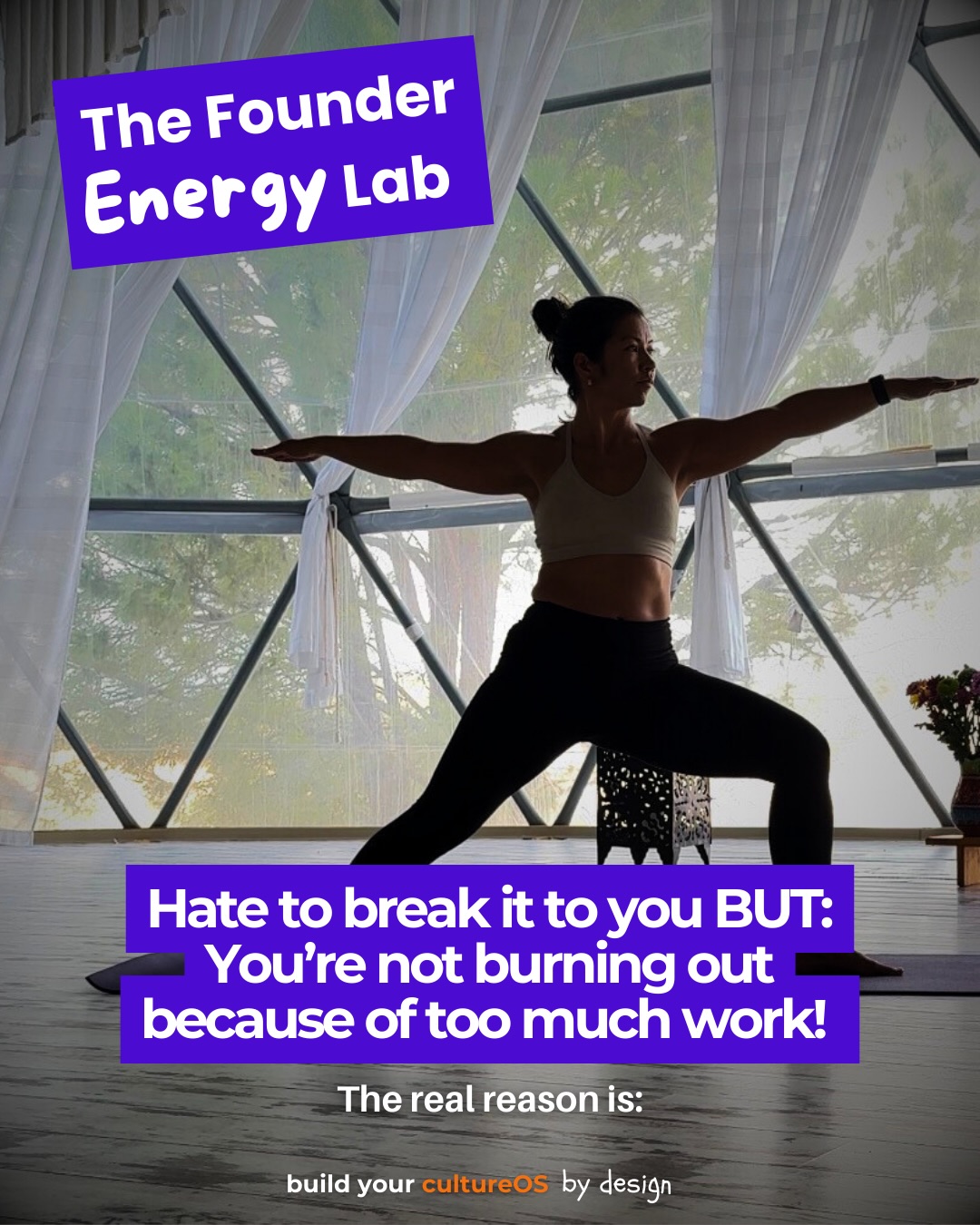 It’s amazing to see that sooo many founders still don’t treat their energy levels serious. Let me explain:
✅We collect data for everything in business. Because we want to make informed decisions.
❌When it comes to our health however we go with the flow? We blame being too busy or stressed (it’s the same in the end.)
🪄Listen if you want to scale and create magic along the way - you need to collect data. Create a documentation about what you spent your time with - do this audit for a week. And see what data reveals. Then create goals, prioritize them and take action. As simple as that.
🚀Ofc stress management is a basic requirement: workout, sleep, relax!!!, good nutrition won’t do any harm.
🤞🏽Set yourself up for success. We need more founders and entrepreneurs. This work is never done though. So don’t burn yourself out just by being stupid. 😳😇