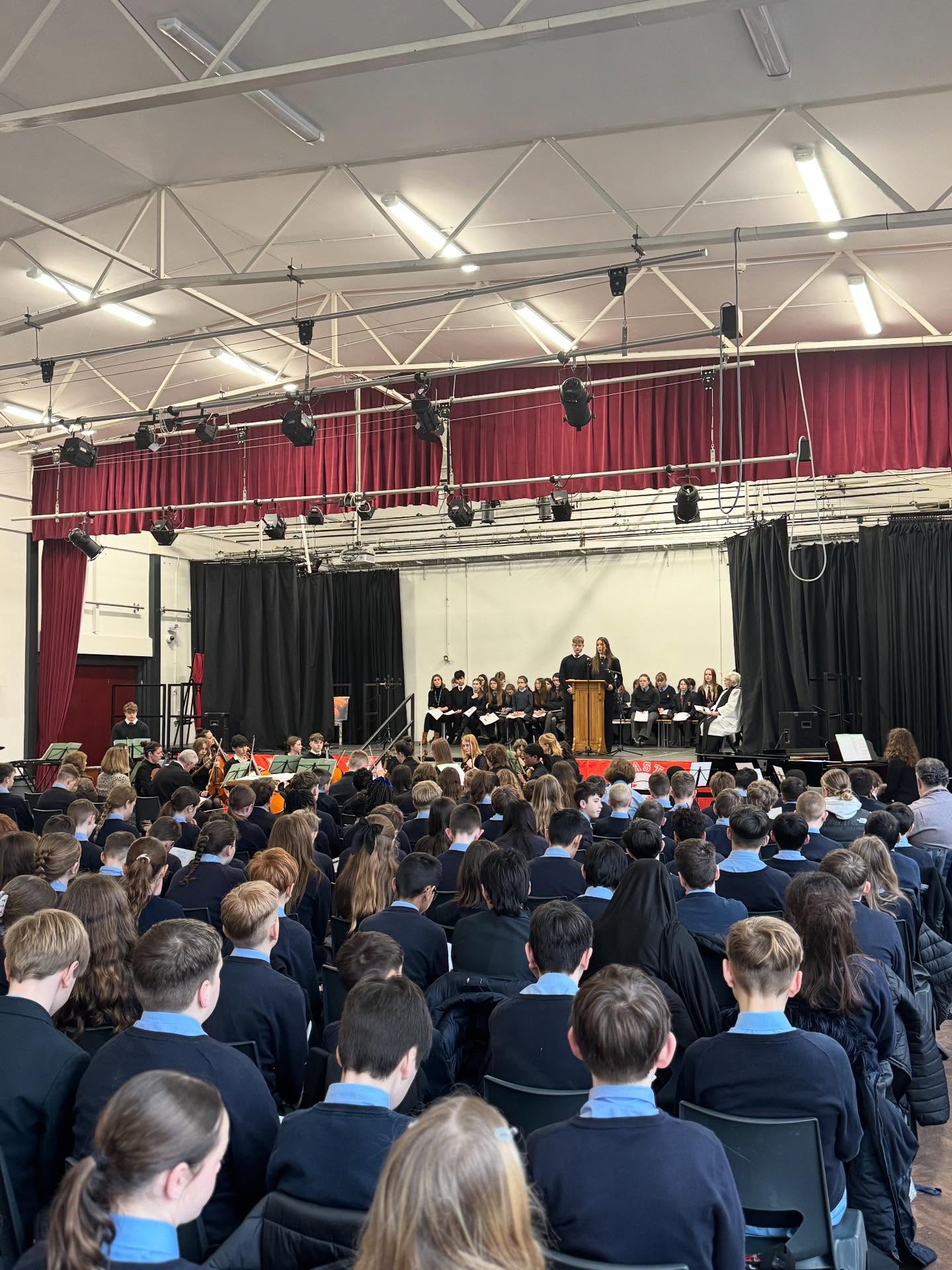 Last Friday, we marked Holocaust Memorial Day with a reflective service, giving our school community time to remember the millions of lives lost in the Holocaust and in subsequent genocides.
We were also proud to have student representatives attend the official remembrance service at St Woolos Cathedral today, joining the wider community in paying tribute and standing together against hatred and prejudice.
Holocaust Memorial Day reminds us of the importance of remembrance, education, and our shared responsibility to challenge discrimination wherever it appears.
#HolocaustMemorialDay #HMD #bridginggenerations