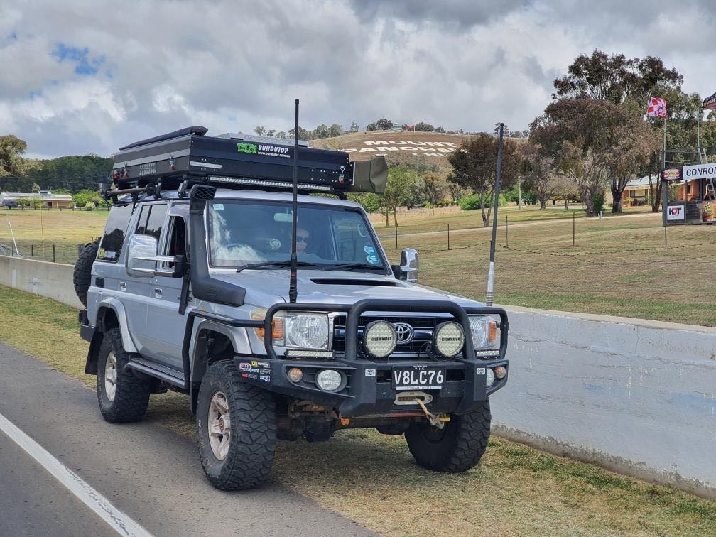 76 crusier on the road