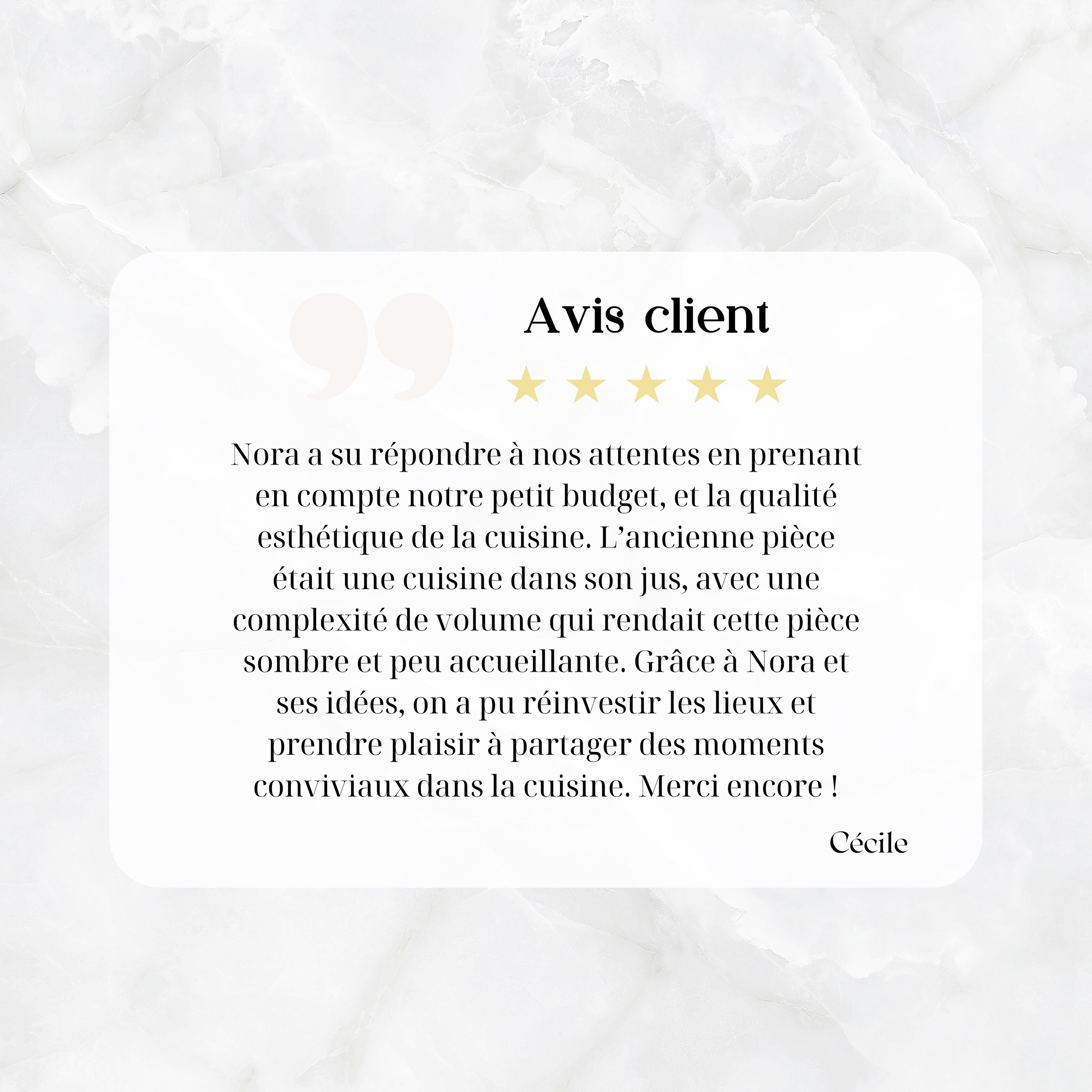 AVIS
• des mots doux qui raisonnent encore ✨