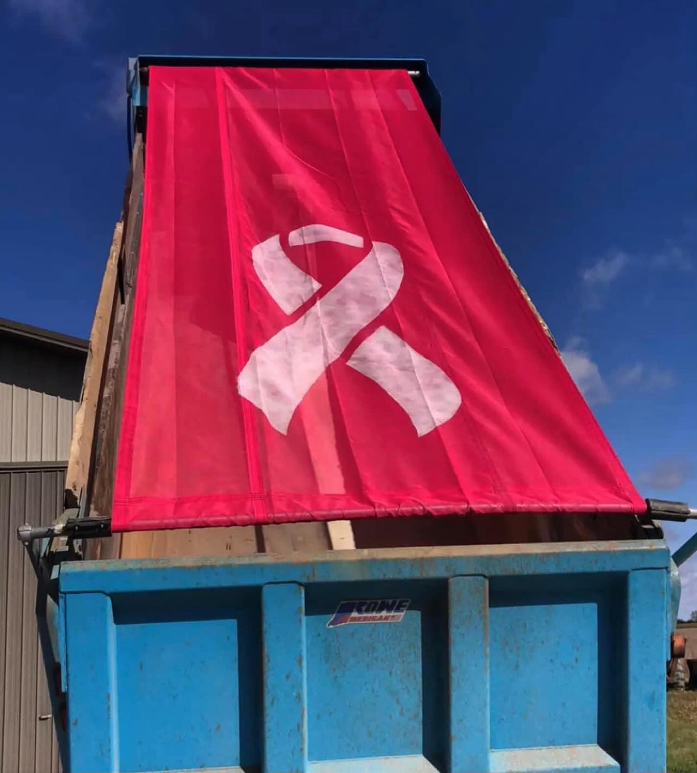 October is Breast Cancer Awareness Month
Breast cancer knows no boundaries. It affects women and men of all ages, ethnicities, and backgrounds worldwide. Breast Cancer Awareness Month transcends borders and brings the global community together in a common cause. It fosters international collaboration, shares best practices, and strengthens the fight against a disease that affects millions of lives each year.
United Tarps is committed to helping by donating a portion of the proceeds of our Pink Ribbon Tarp
to help organizations, families and facilities battle and find the cure!
#fckcancer