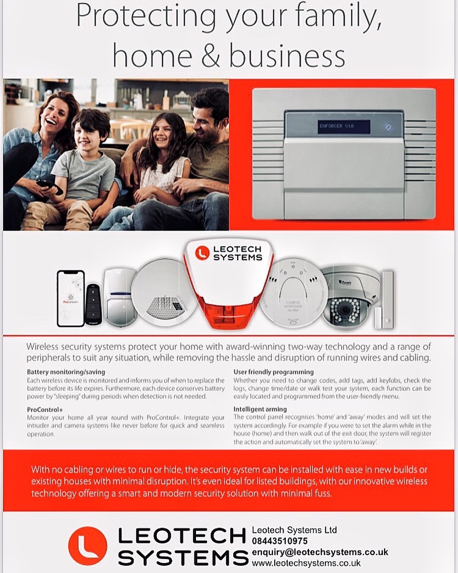 We protect your family, home and business.
Get in touch to find out more
☎️ 07843 093 721
📧 enquiry@leotechsystems.co.uk
#homesecuritysystem #security
#cctv