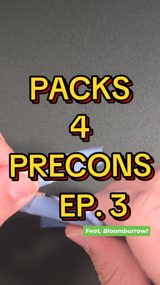 Packs4Precons EP.3 with Bloomburrow! Let's look at the rares and mythics, and see what Precon we could slot them into!
#mtg
#magicthegathering
#Packs4Precons
#packopening