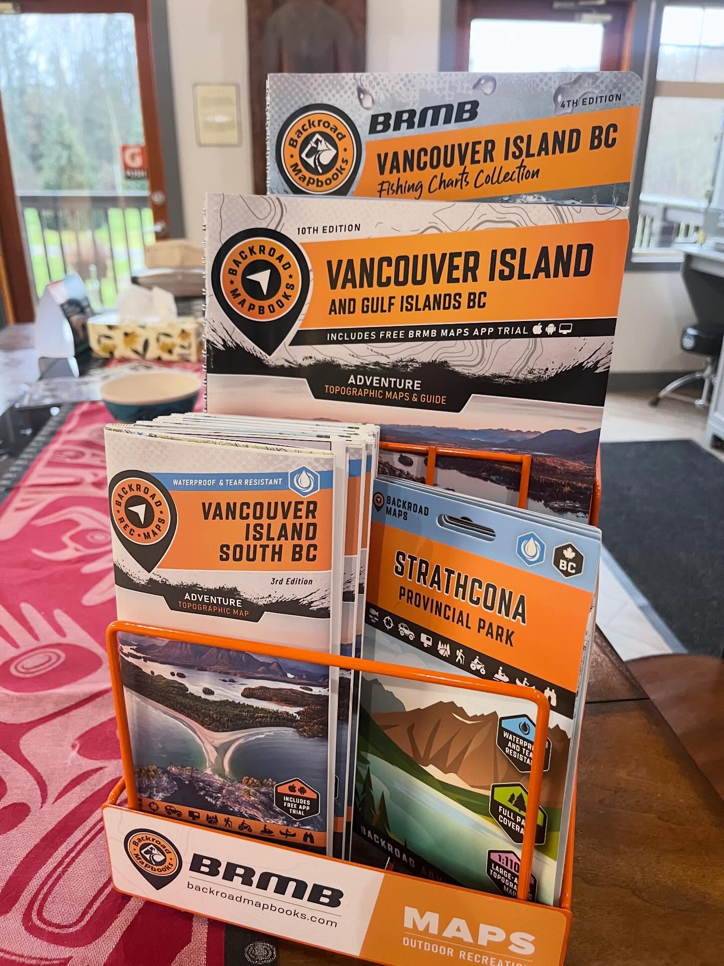 We’re now stocking @backroadmaps! From regional sheet maps to a book of the islands bed fishing spots - we’ve got all your adventures covered 🏕️⛰️
#comoxvalley #vancouverisland #campground #newproduct