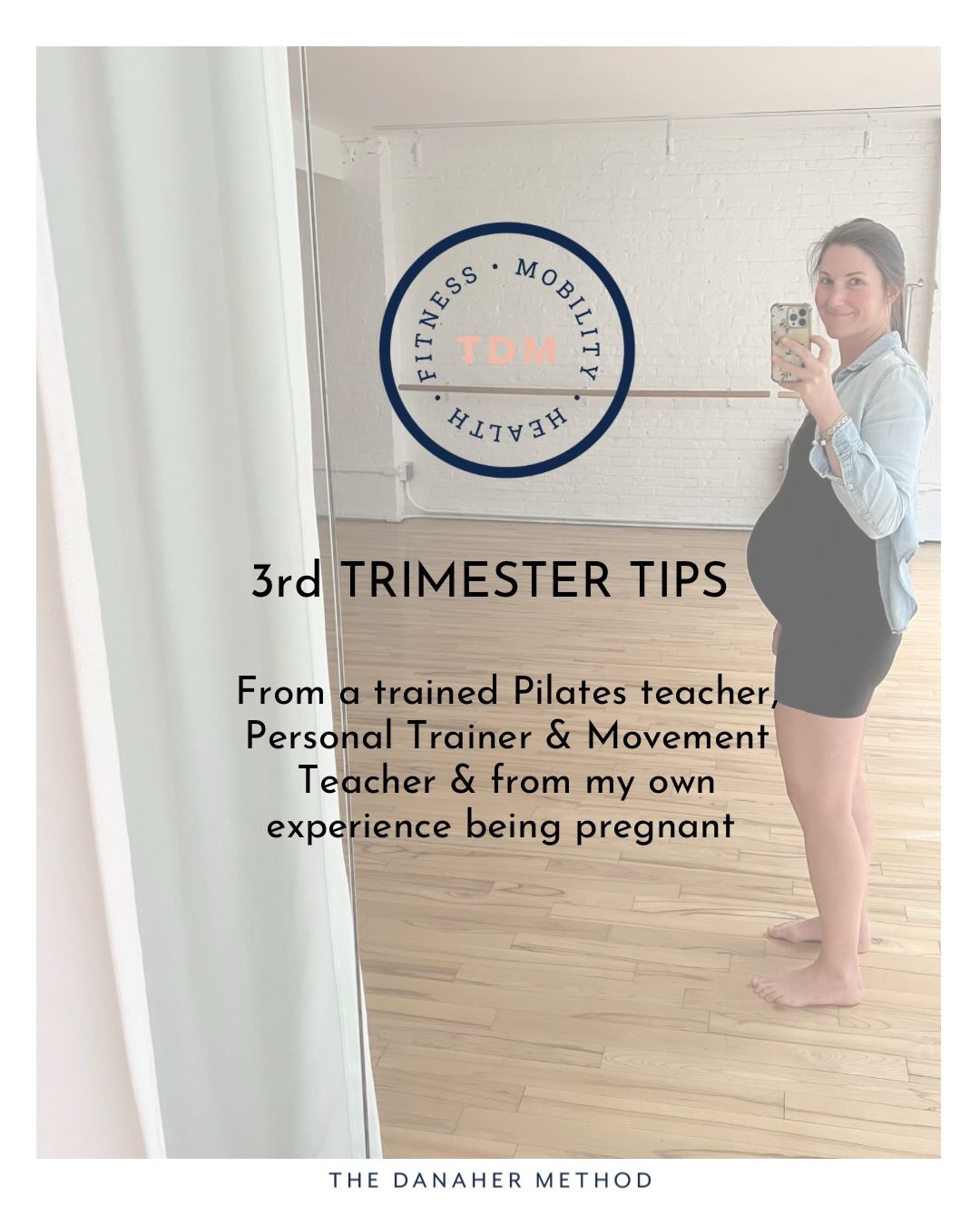 I’m sharing some thoughts / learnings / on exercise during third trimester. This is based on my experience as a Pilates teacher, as a personal trainer and as someone who works with pregnant and new moms.
Everyone’s experience is their own, pregnancy is incredibly personal and no ones experience is the same. Here I offer some thoughts, I hope you will take what serves you and leave what doesn’t.
Our Prenatal + Postpartum Training resumes in March for the Spring semester (March - May). To learn more:
Join our mailing list for expecting / curious / postpartum moms
➡️ thedanahermethod.com/prepostnatalcommunity
Learn about prenatal & postpartum small group training
➡️ thedanahermethod.com/smallgrouptraining
Explore our online classes
➡️ thedanahermethod.com/digitallibraryinfo