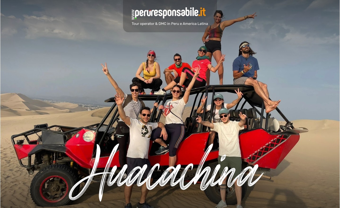 Lo sapevi che... la leggenda locale racconta che l'oasi di huacachina sia nata dalle lacrime di una principessa indigena che piangeva per un amore perduto, e che ancora oggi si nasconda nelle acque sotto forma di sirena? Povera!!!
In verità, Huacachina è il oggi una destinazione nota per gli amanti delle escursioni "movimentate": qui puoi cimentarti nel sandboarding sulle alte dune o esplorare il deserto a bordo di buggy per un'esperienza sicuramente "dinamic". Non è raro vedere i visitatori scivolare giù per le dune al tramonto, quando il cielo si tinge di colori intensi e il deserto sembra prendere vita.
Occhio però! Scegliete solo operatori regolari e che siano rispettosi delel norme di sicurezza!
Vuoi scoprire anche tu Huacachina con i viaggi di Peruresponsabile.it? Clicca qui >> https://www.peruresponsabile.it/viaggi-su-misura-in-peru e scopri tutti i nostri viaggi su misura in Perù.