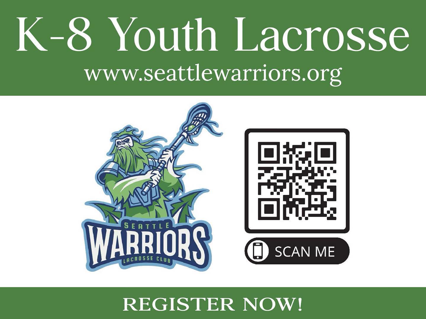 Join the Warriors this spring!
2024 Registration is open for K-2, 3/4, 5/6 and 7/8 boys youth programs. Link in bio! π₯