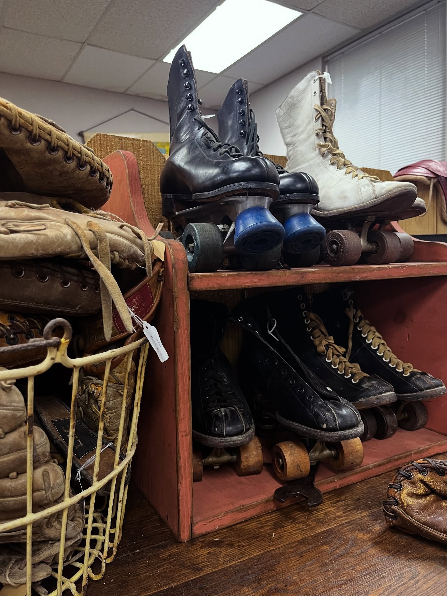 WE ARE OPEN! It’s cold as heck, but we are here and open and ready for you to come shopping.