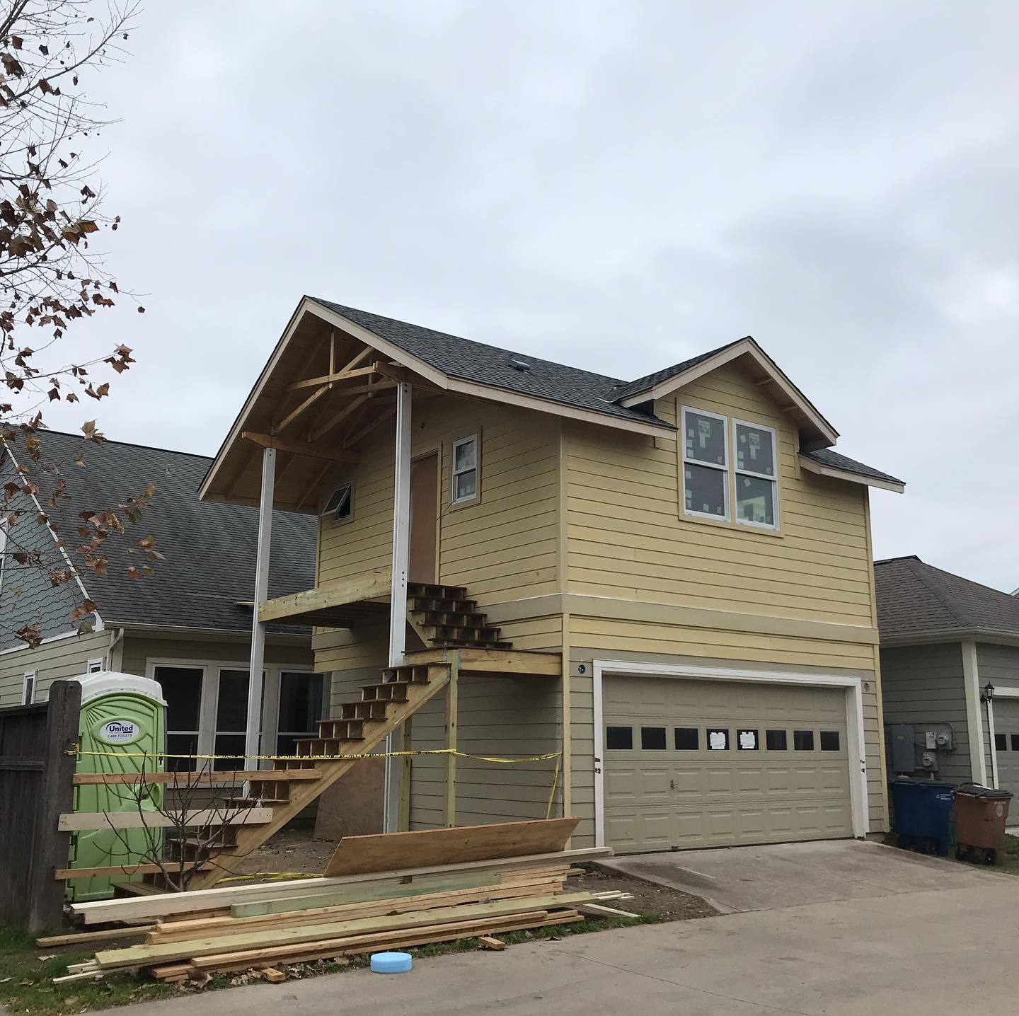 Shingles are on!