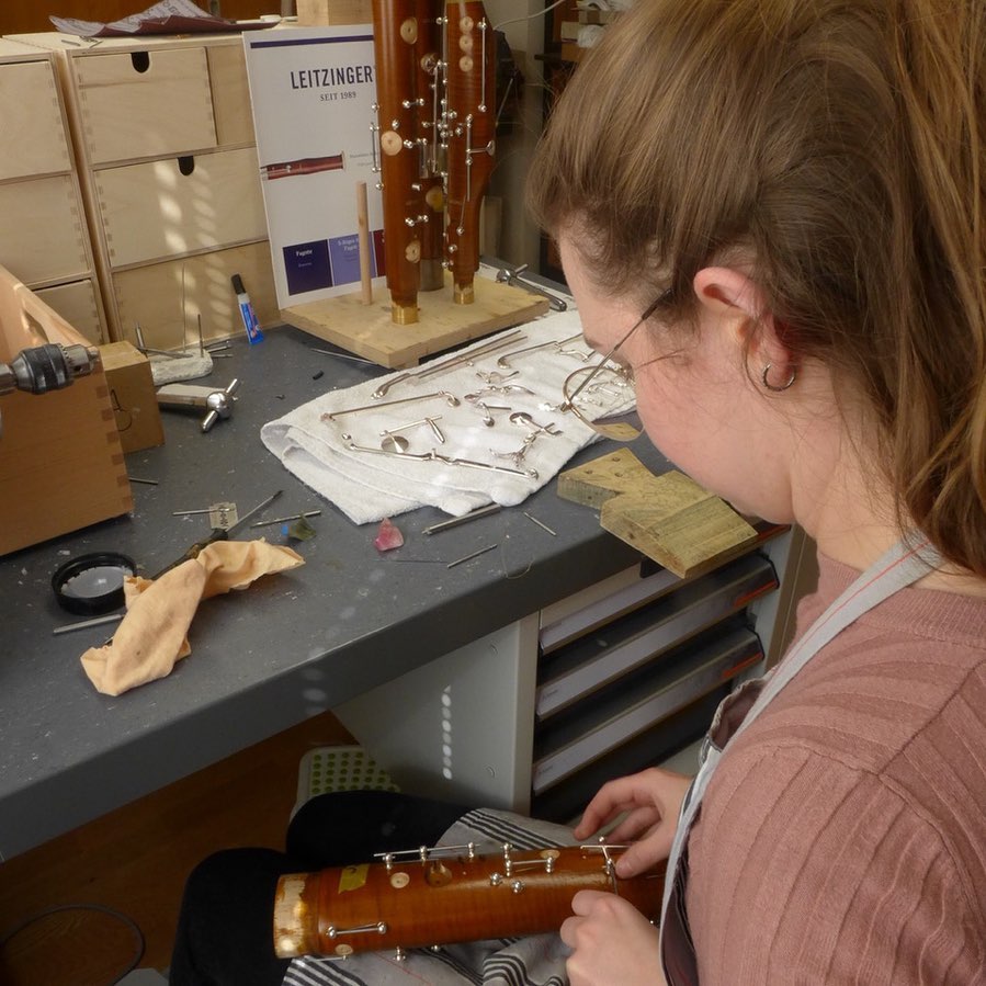 Tbt to my time at @leitzingerbassoon. I’m back in the US, and I’ll will be moving into @midtownmusicloft at the end of the month by Herald Square, and soon I’ll have Leitzinger bassoons and bocals for you to try and fall in love with. Link to my website and contact info in my bio. #bassoon #woodwindrepair #instrument #instrumentrepair #leitzinger #leitzingerbassoon #leitzingerbocal