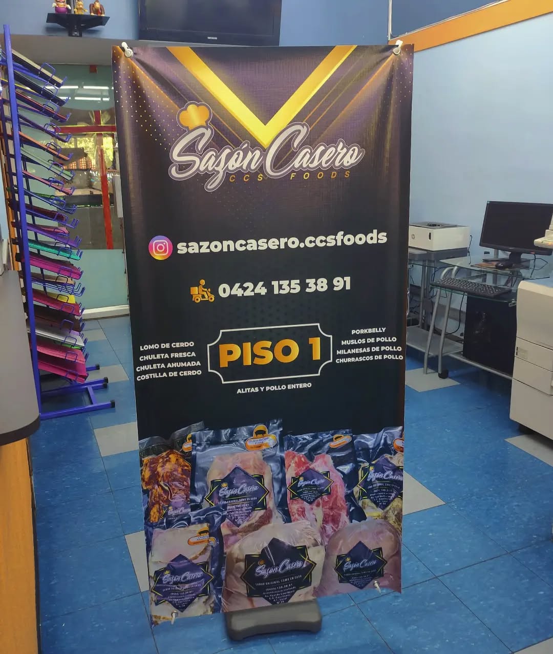 Pendón Araña para Exteriores
160x80cm
#banner
#ploteos
#diseños
