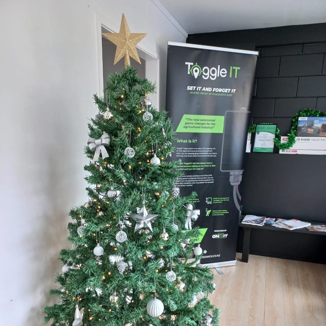 Christmas is here in the On2It workshop - we've finally got the tree up! 🎄