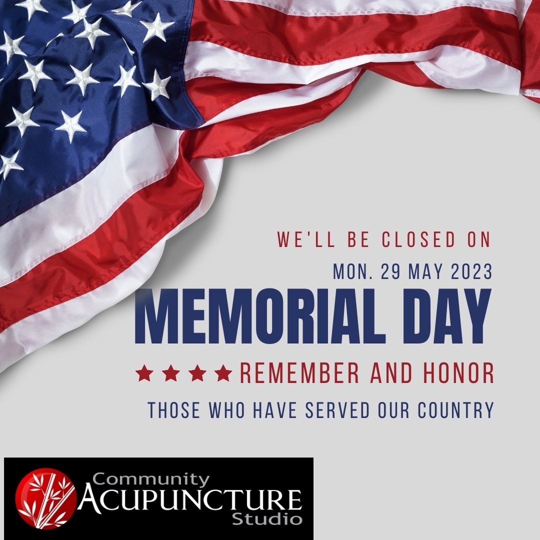 Remember and Honor those who have served our country.
The clinic will be CLOSED Mon 5/29 for Memorial Day. Regular hours will resume Tues 5/30.