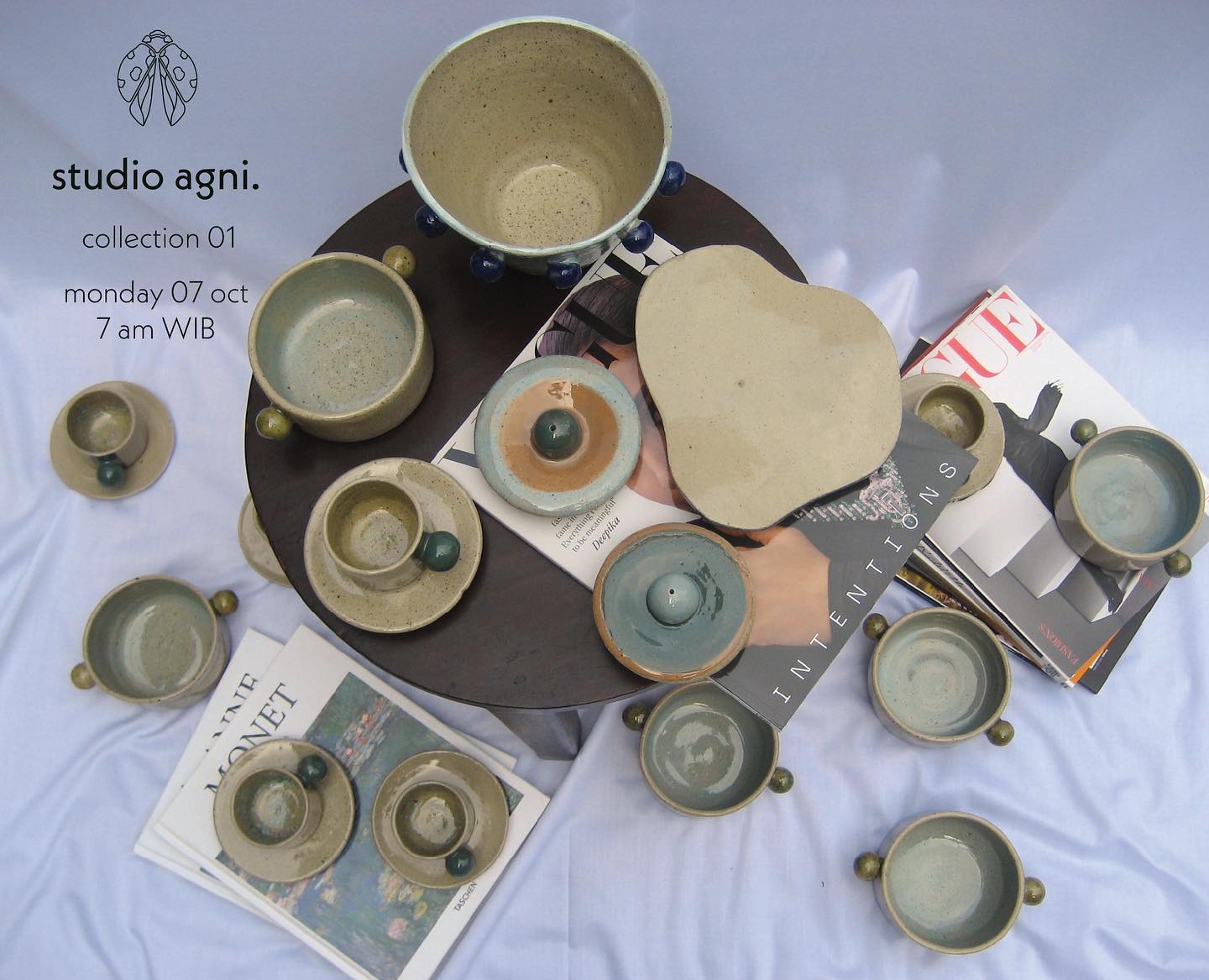 collection 01 live on studio-agni.com 🐞