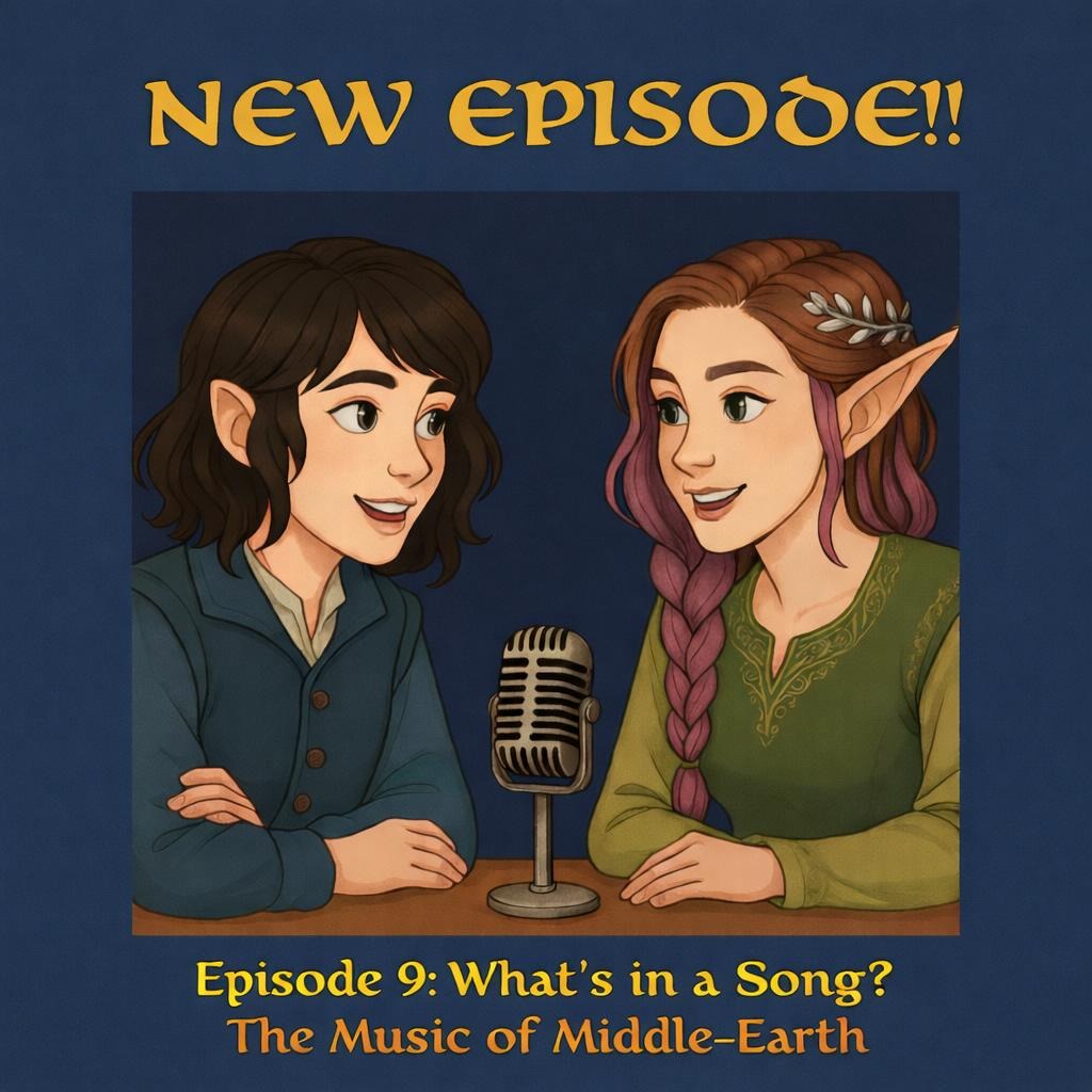 It's Tuesday! That means a new episode is waiting for you! Listen to our latest episode - What's in a Song? The Music of Middle-Earth.
In this episode, hosts Angela and Kelsey explore how music weaves through every layer of Middle-earth—from the cosmic creation of the Ainulindalë to hobbits singing in the Shire. They discuss how Tolkien uses song as a form of soft power, examine epic singing battles between elves and Sauron, and celebrate Lúthien's voice that literally brought down fortresses.
They also dive into how different cultures express themselves through music, from melancholy elvish laments to rousing Rohirric battle chants, and share why Howard Shore's film score has become inseparable from how fans hear Middle-Earth today.
Whether you're a song-skipper or a dedicated verse reader, join Angela and Kelsey for a deep dive into why music matters in Tolkien's legendarium.
www.beyondthebrandywine.com/podcast
#beyondthebrandywine, #lordoftherings, #lotr, #middleearth, #music, #soundtrack