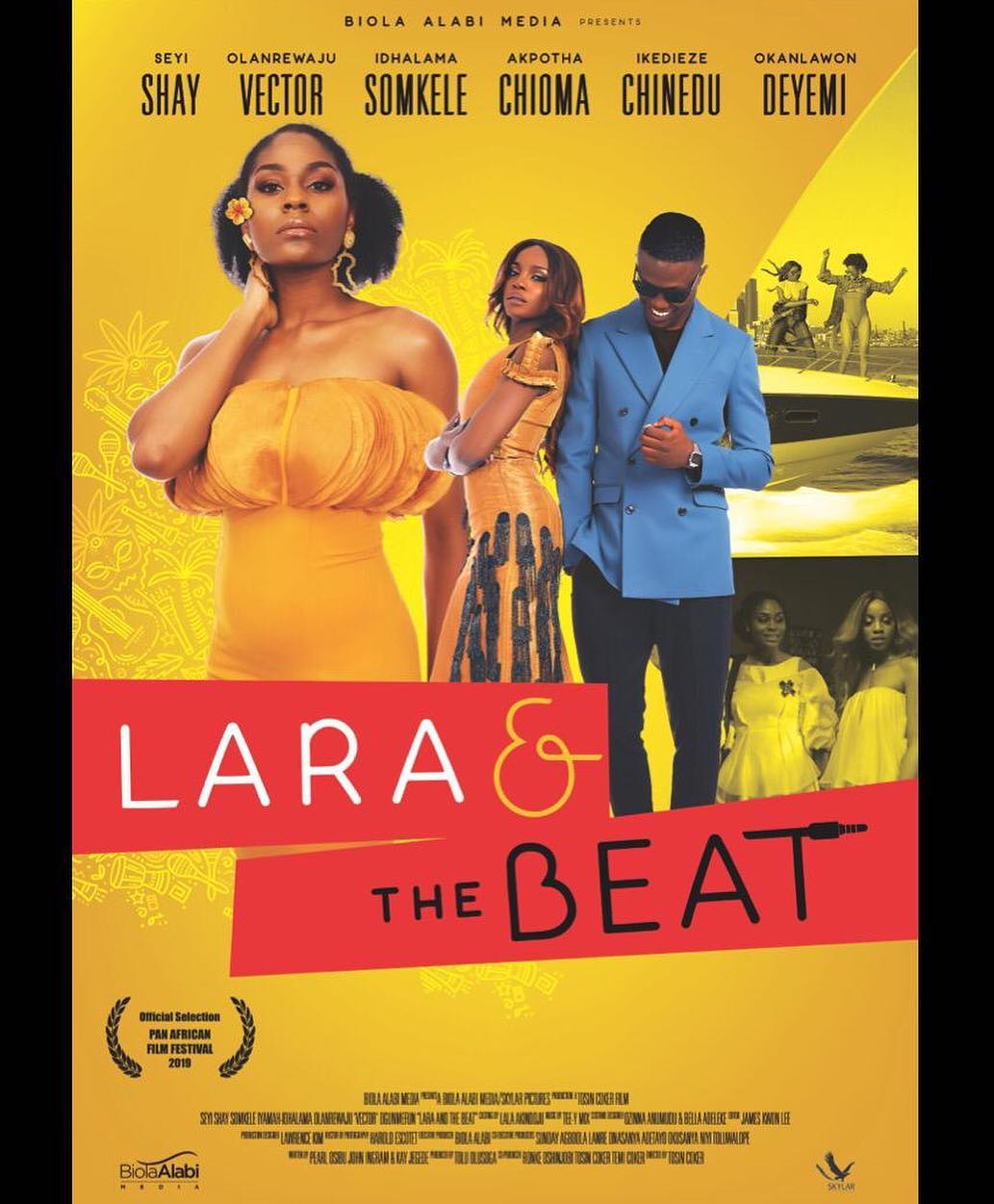 Lara and the Beat US premiere at the 27th Annual Pan African Film Festival. @paffnow @tosincokerfilm @biolaalabimedia @temscoker #paff2019 #skylarworld #filmfestivals #blackfilmfestival #blackhistorymonth #blackfilms #officialselection #africansindiaspora #showtime
