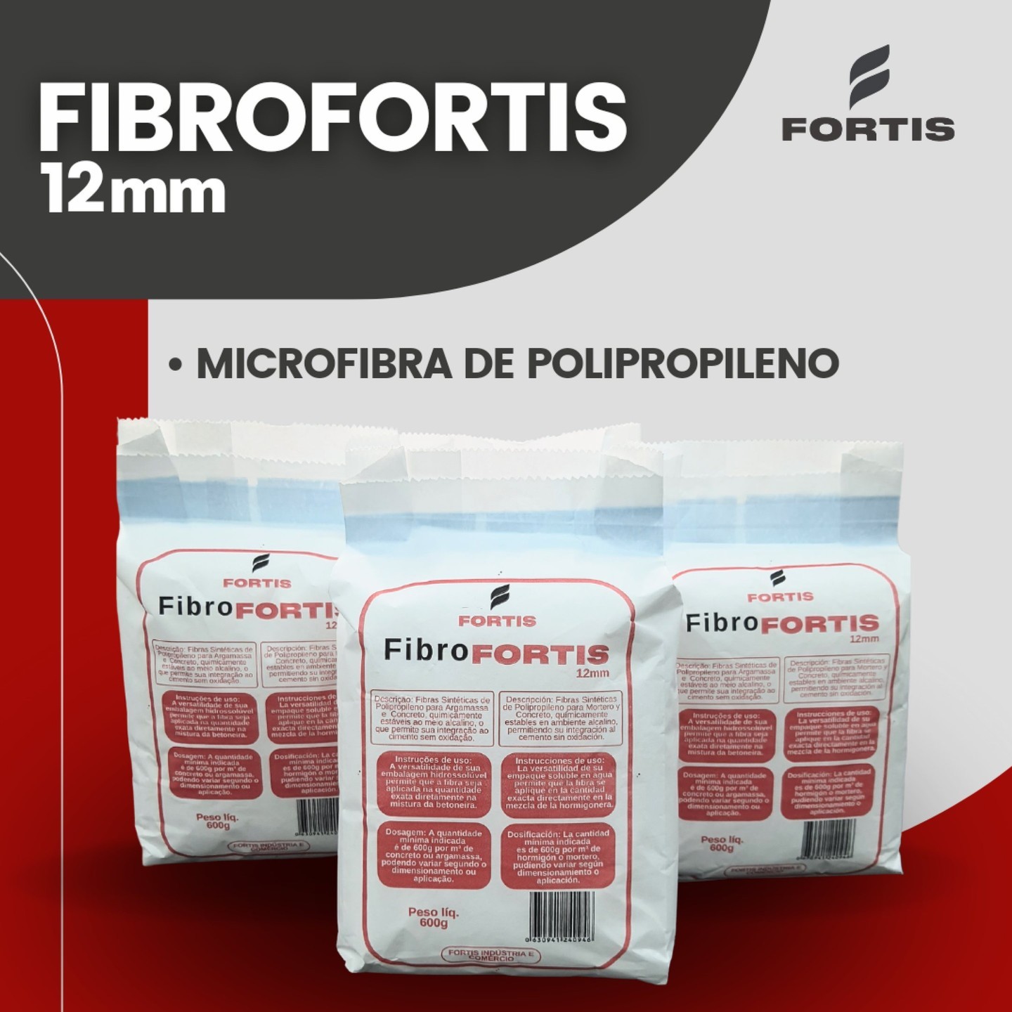 A Engenharia Civil evolui constantemente, e para projetos que exijam durabilidade, resistência e alta performance, a microfibra de polipropileno FIBROFORTIS é uma verdadeira inovação tecnológica! 💪
💡 A alta tecnologia presente em nossas fibras proporciona um desempenho superior frente a todas as outras no mercado, são mais de 210 milhões de filamentos por m³, formando uma armadura tridimencinal no concreto.
✅ Com preços competitivos e uma qualidade incomparável, a microfibra FIBROFORTIS 12 e 06 mm oferecem soluções de última geração para o setor da construção civil. Nossos produtos são desenvolvidos pensando nos mais altos padrões de qualidade e nas necessidades específicas de cada projeto.
🔝 A microfibra de polipropileno é um reforçante para concretos e argamassas, capaz de aumentar sua resistência, reduzir fissuras e melhorar a trabalhabilidade. Com ela, seus projetos ganham economia, agilidade e durabilidade, características fundamentais para uma construção de excelência.
Entre em contato com a FORTIS e descubra como podemos contribuir para o sucesso dos seus projetos.
(019) 2042-4101
(019) 99763-0922
(011) 98966-8421
www.fortisindustria.com.br
contato\@fortisindustria.com.br
Juntos somos mais Fortis! 💪🏼🏢 #construcaocivil #fibrasintetica #microfibradepolipropileno #microfibra #inovação