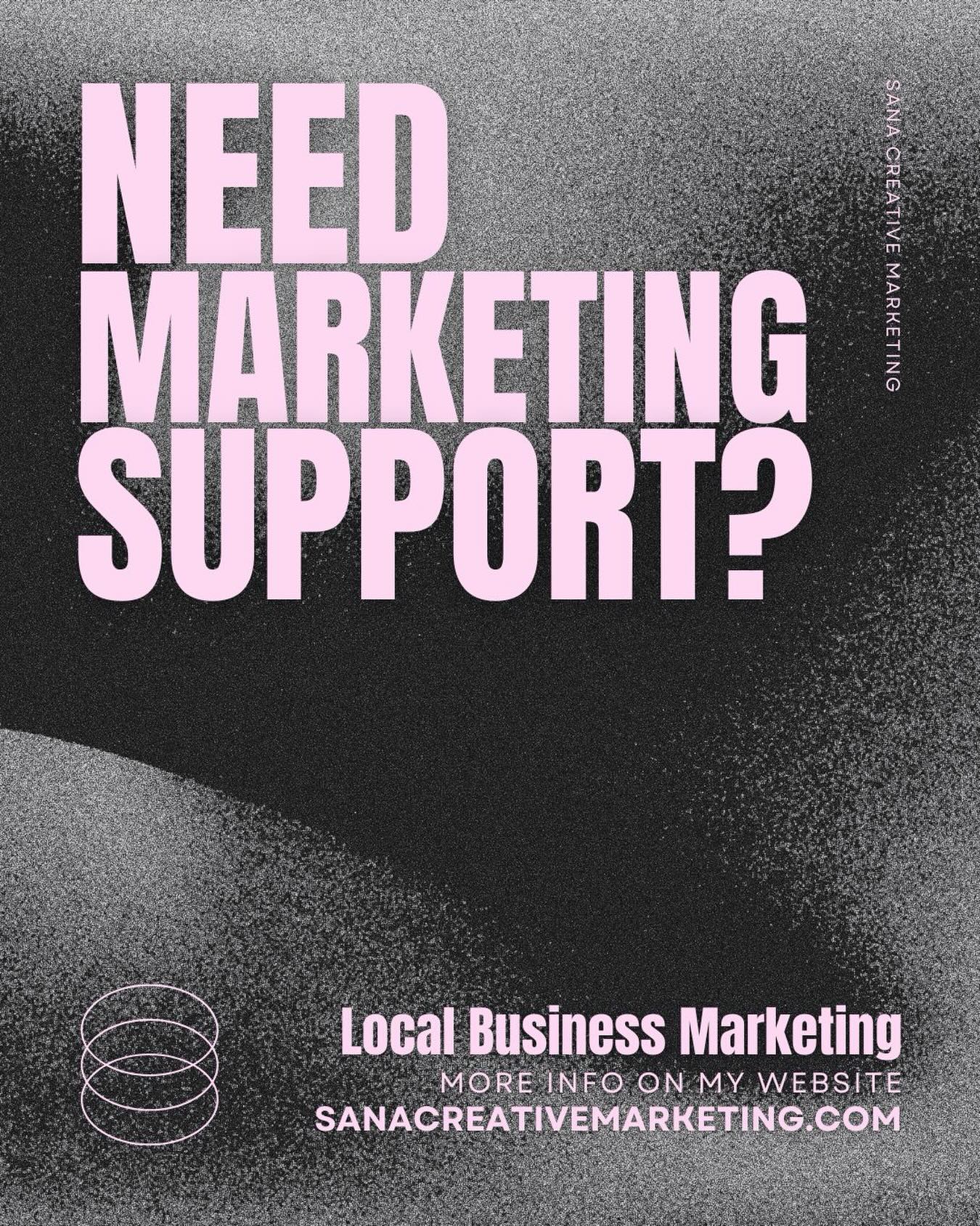 👋 Hi to all the lovely local business owners! If you’re looking for marketing assistance for your local business, feel free to drop me an email, and I’ll make sure to get back to you. xo Sana
