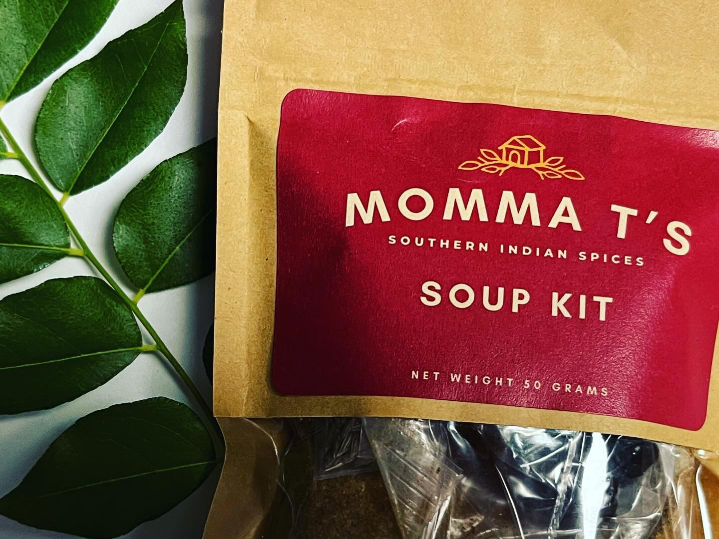 Our Momma T’s Lentil Soup Kit is now live on our website! No need to wait for us to be at the farmers market, just head on over to southernindianspices.com to get yours shipped today!