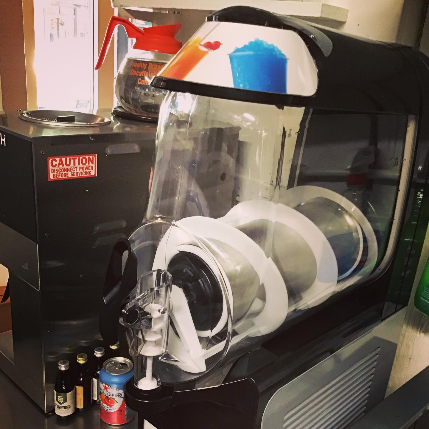 Look what just arrived!! We’ve got plenty of fun summer drink ideas...stay tuned. #aspensnowmass #frozenfun #summertimeonthepatio #yum #stewsandbrews #bestpotonthemountain