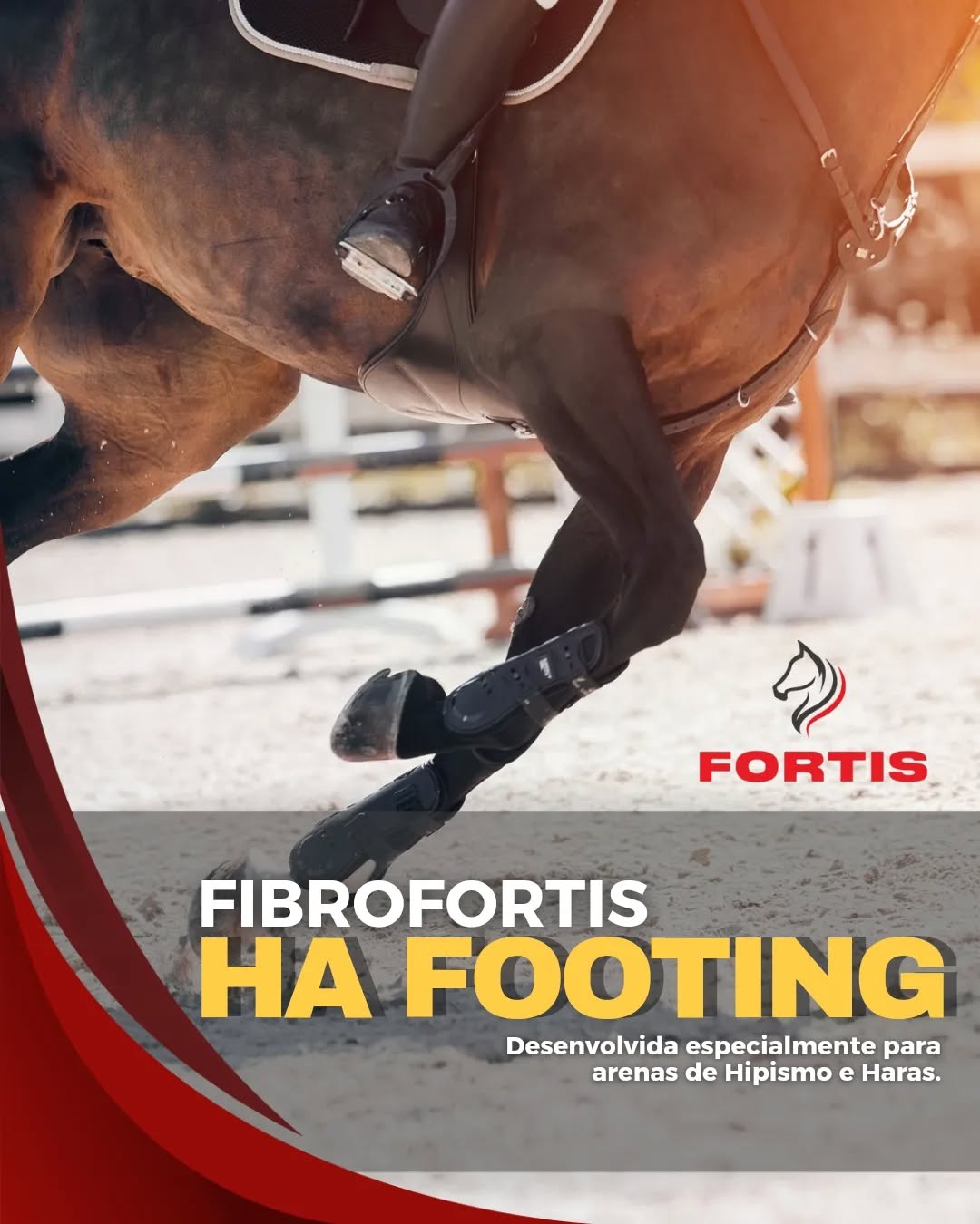 A FORTIS INDUSTRIA tem o prazer de apresentar a nova geração de fibras de polipropileno desenvolvidas especialmente para arenas de hípismo e haras, FIBROFORTIS HA FOOTING,
Desenvolvidas especicialmente para o esporte equestre, nossa tecnologia garante arenas de qualidade superior, proporcionando segurança e conforto para cavalos e cavaleiros. Nossas soluções em fibras, são pensadas para oferecer o máximo desempenho, durabilidade e segurança tanto para o cavaleiro quanto para o seu fiel companheiro 🐎.
As fibras FIBROFORTIS HA FOOTING retem a umidade da arena, assentando as particulas de areia, evitando que elas se desprendam na passada do cavalo, esse sistema cria um enraizamento similar ao de uma arena de grama. A alta aderencia das nossas fibras evitam escorregamento, garantindo arenas mais estáveis e seguras, reduzindo o risco de lesões e asegurando o bem-estar do animal.
Ao optar por nossas soluções, você está não só investindo em qualidade e desempenho, mas também em um futuro onde a alta tecnologia e a inovação em fibras, andam lado a lado com o amor pelo esporte equestre.
Seja para competições de alto nível ou para o lazer, as fibras FIBROFORTIS HA FOOTING são a escolha perfeita para quem busca o melhor em desempenho, qualidade e segurança.
Entre em contato com a FORTIS e descubra como podemos contribuir para o sucesso dos seus projetos.
(019) 2042-4101
(019) 99763-0922
(019) 99440-8366
www.fortisindustria.com.br
contato@fortisindustria.com.br
Juntos somos mais Fortis! 💪🏼
#microfibra #hípica #haras #hipismo #equestre