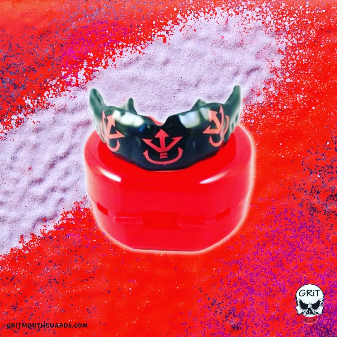 Dragon Ball logo, the symbol worn by those of Saiyan royal blood. #gritmouthguards #gritmouthguard #mouthguard #dragonball #saiyan