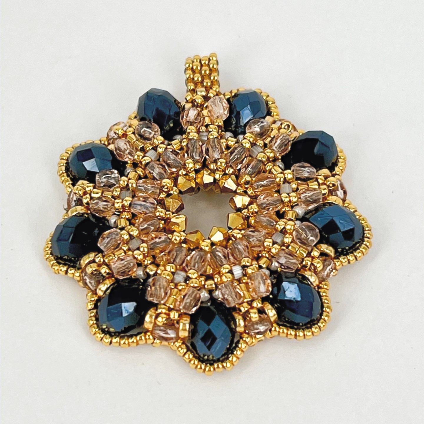 Enjoy our new product: Midnight Blossom Wreath Pendant!
Check it out now